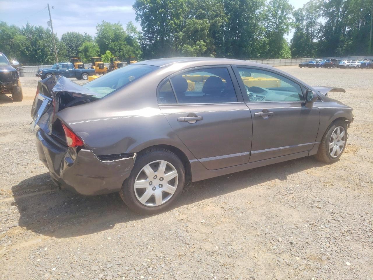 2009 Honda Civic Gray vin: 1HGFA16529L028394