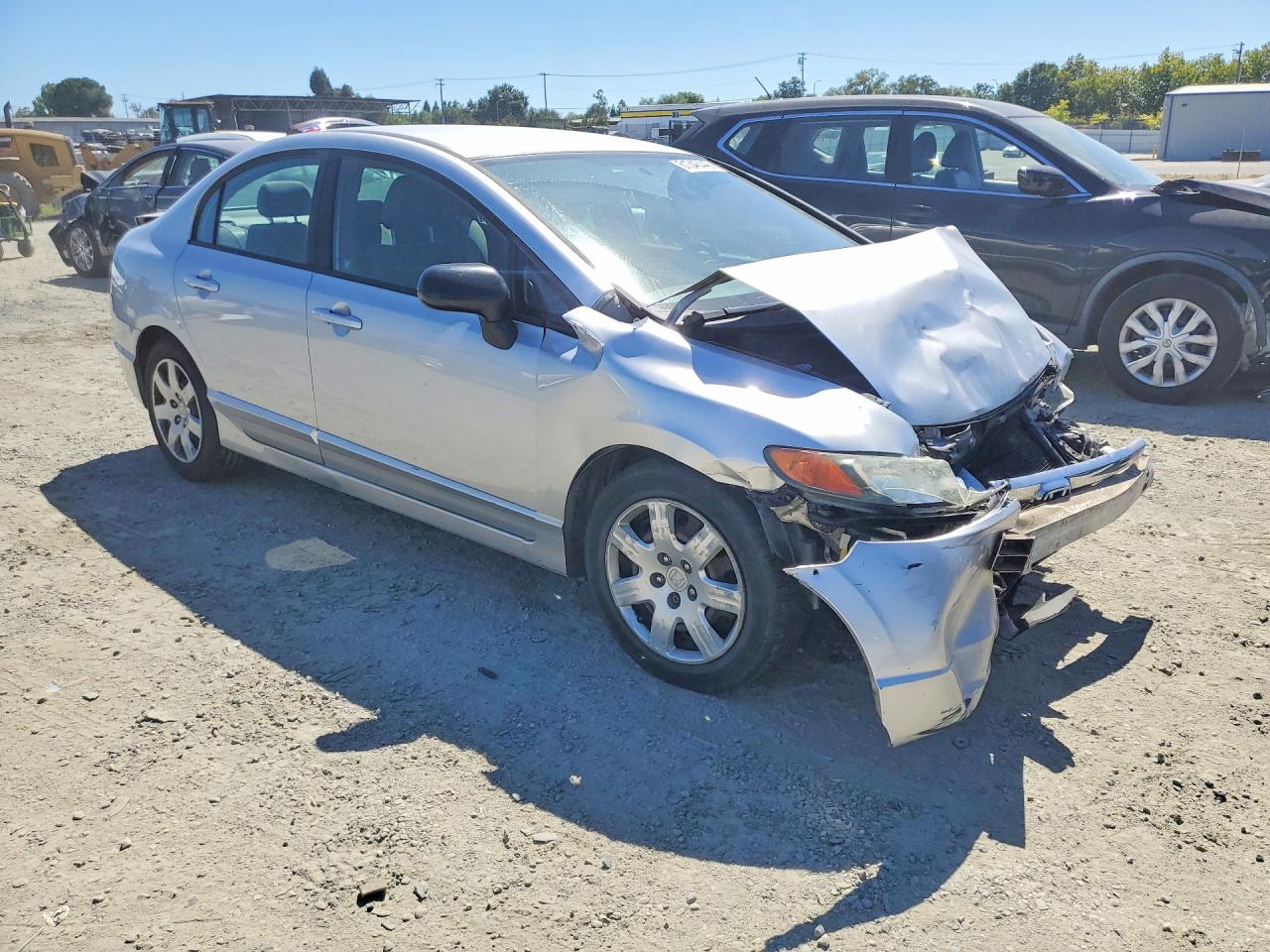 2006 Honda Civic Lx Серебряный vin: 1HGFA16536L008019