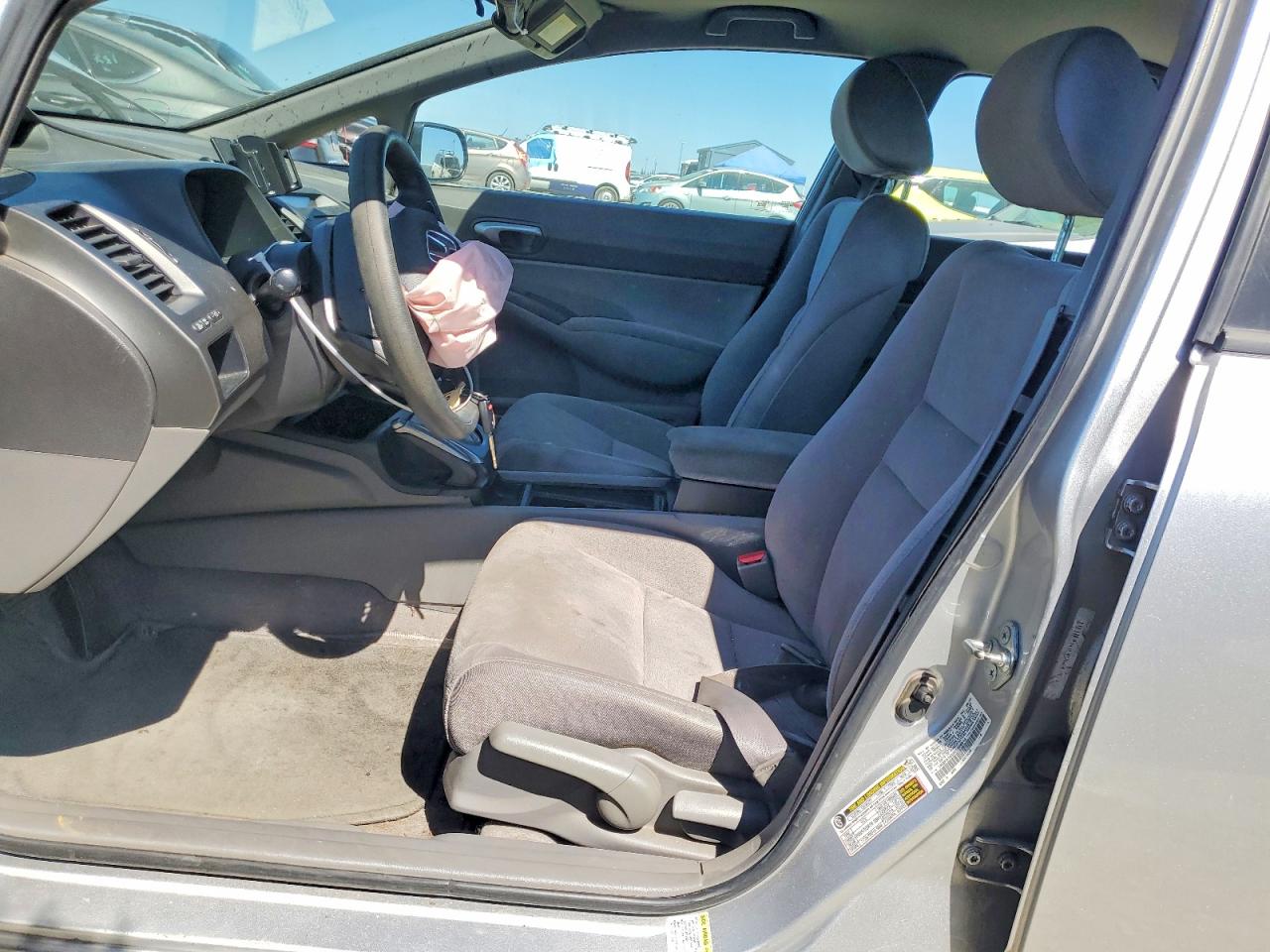 2006 Honda Civic Lx Серебряный vin: 1HGFA16536L008019