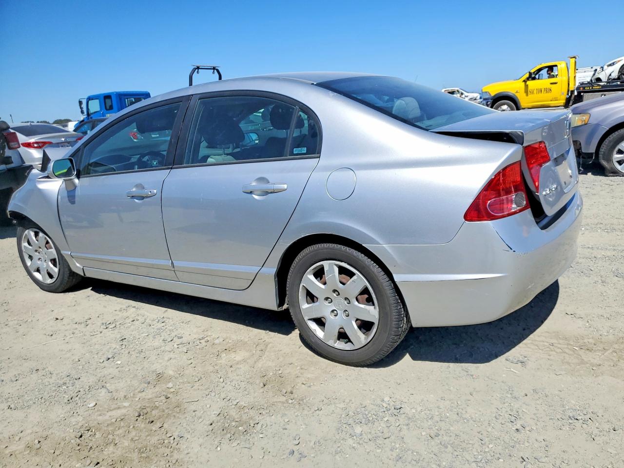 2006 Honda Civic Lx Серебряный vin: 1HGFA16536L008019