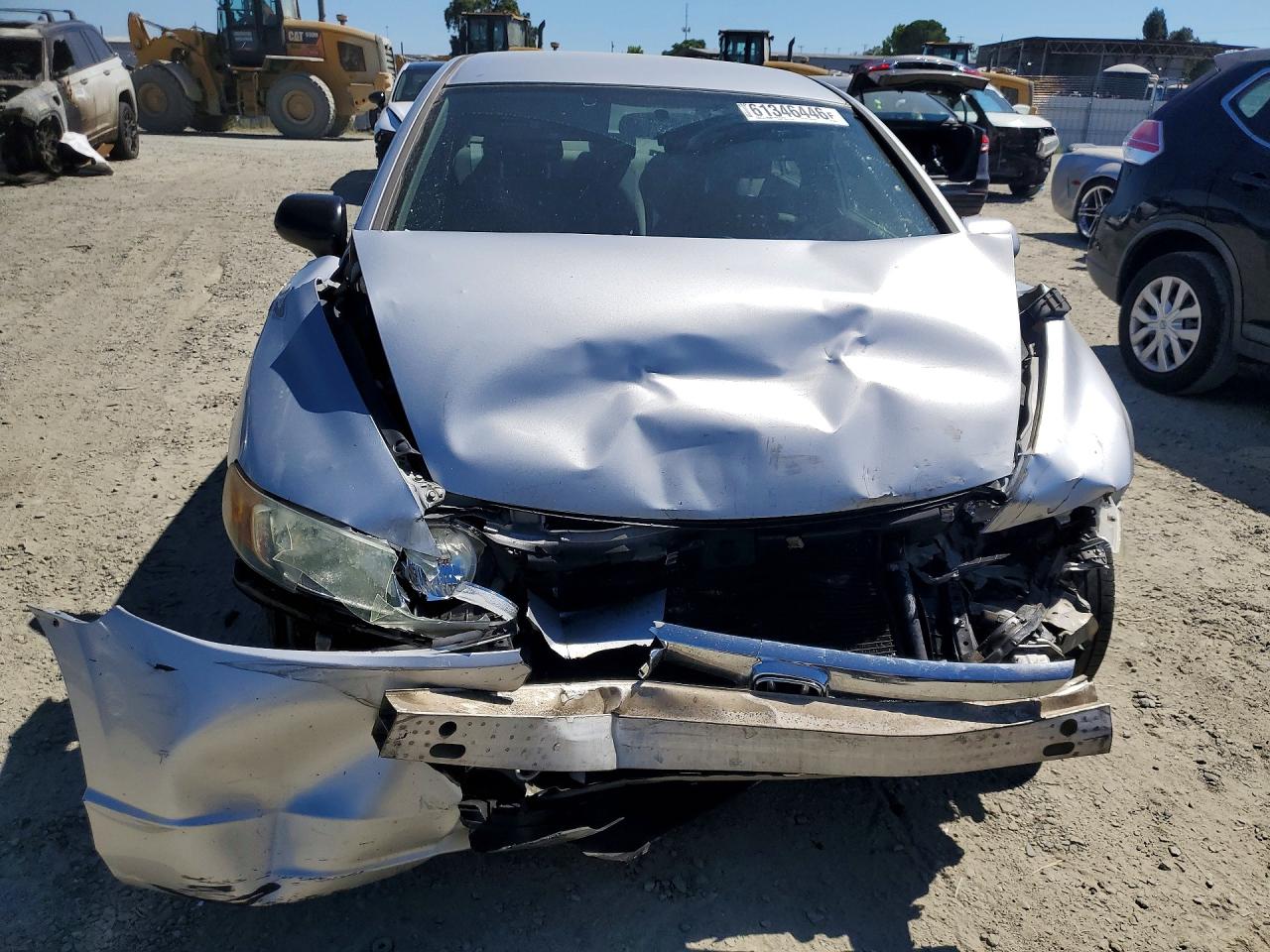 2006 Honda Civic Lx Серебряный vin: 1HGFA16536L008019