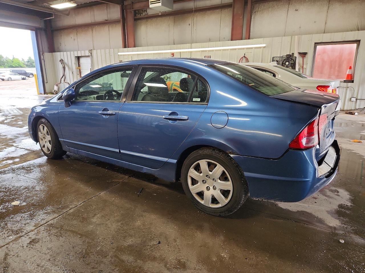 2006 Honda Civic Lx Blue vin: 1HGFA16536L031042
