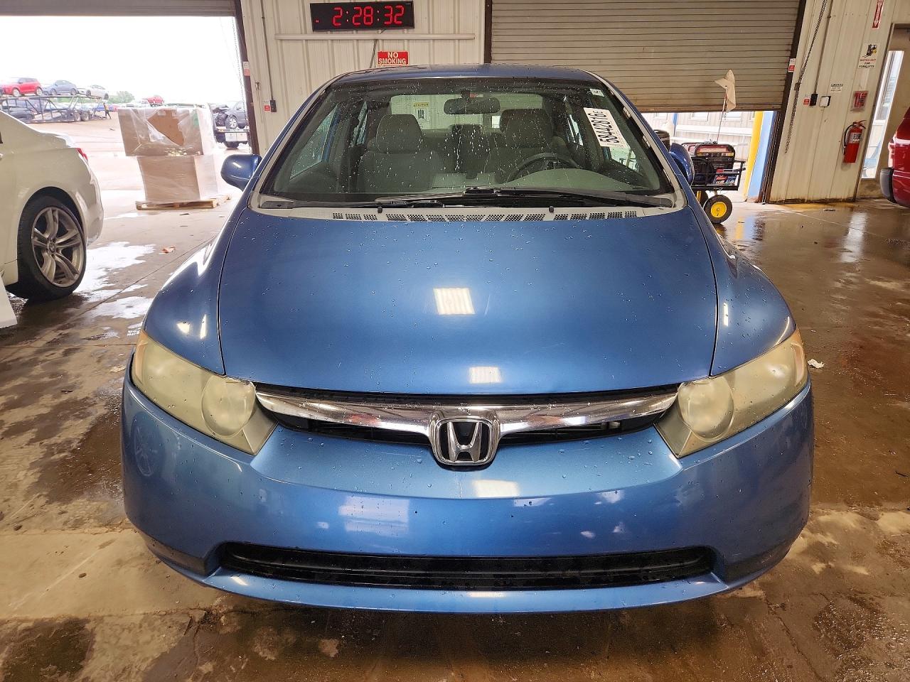 2006 Honda Civic Lx Blue vin: 1HGFA16536L031042