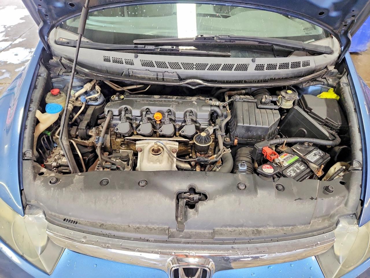 2006 Honda Civic Lx Blue vin: 1HGFA16536L031042