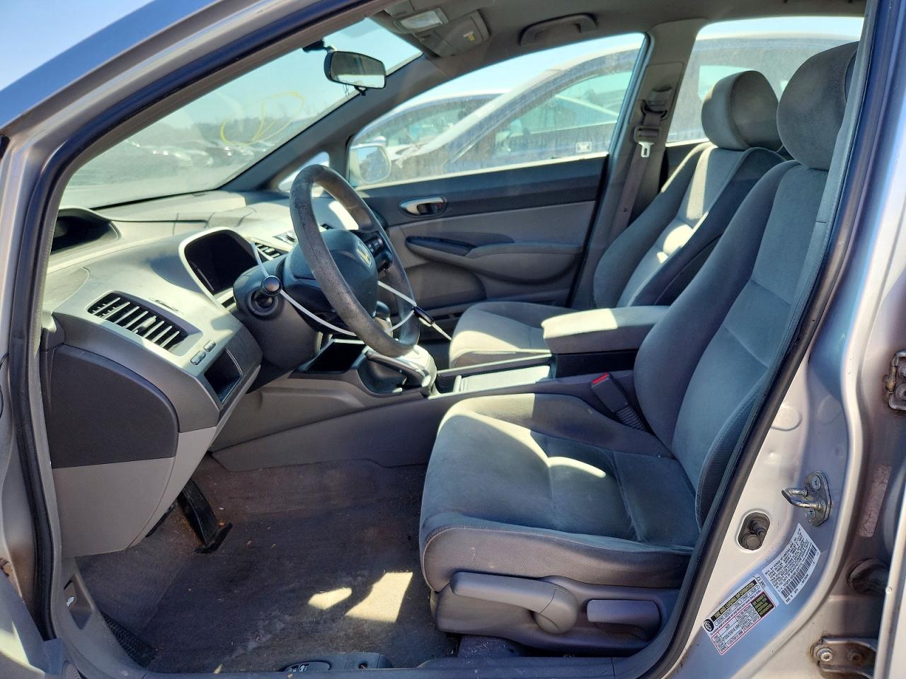 2006 Honda Civic Lx Silver vin: 1HGFA16536L032773