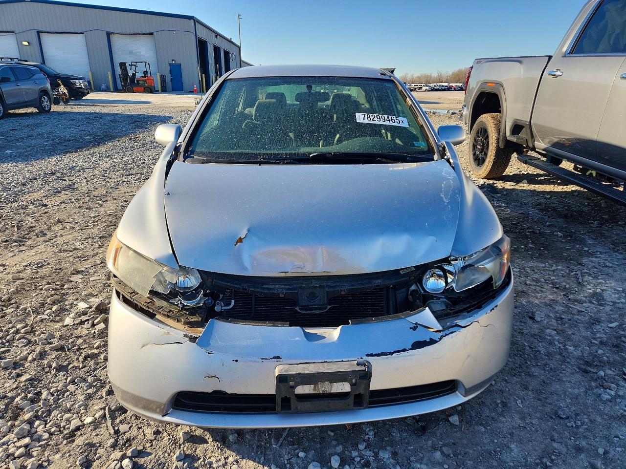 2006 Honda Civic Lx Silver vin: 1HGFA16536L032773