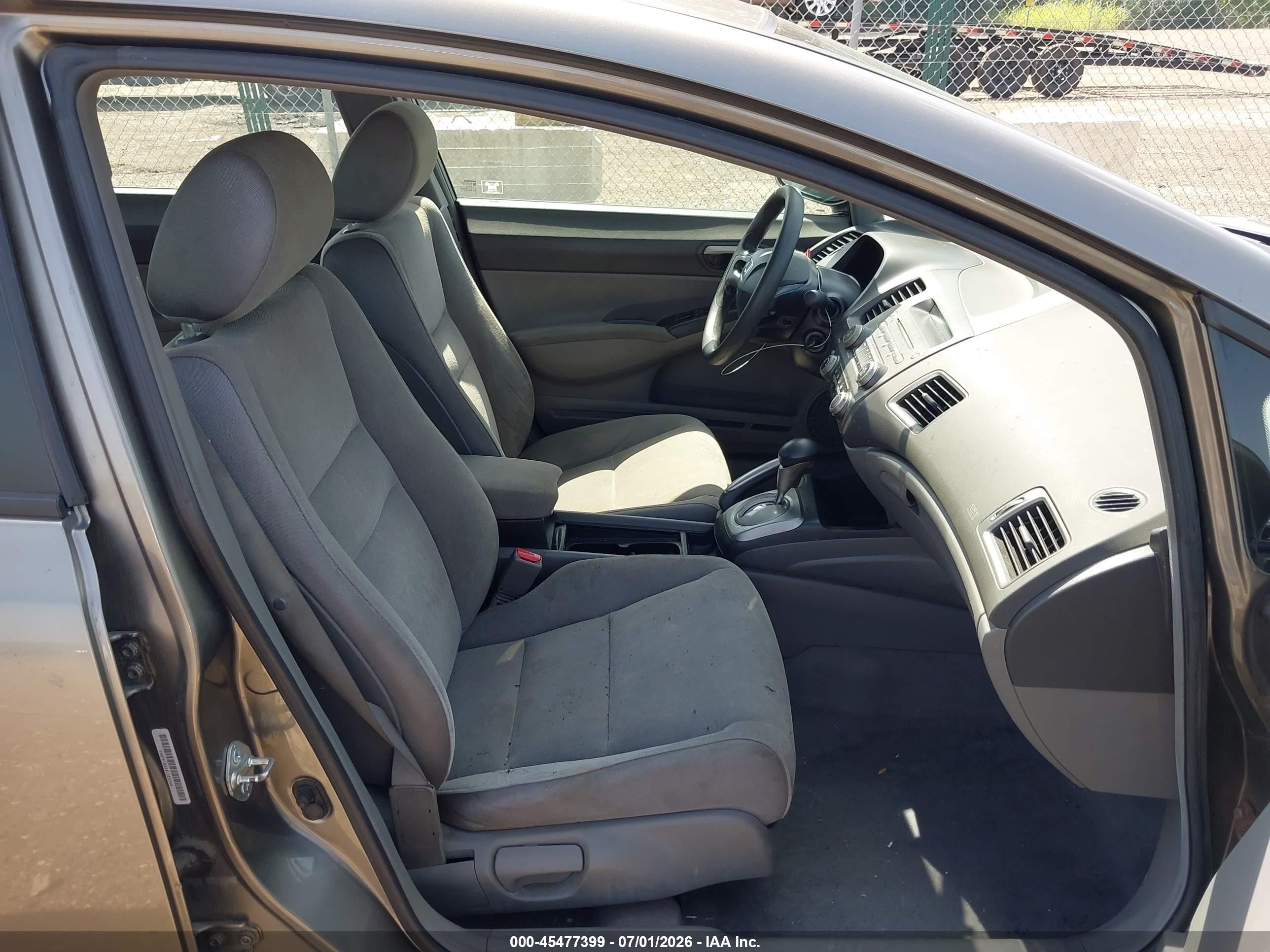 2006 Honda Civic Lx Gray vin: 1HGFA16536L052246