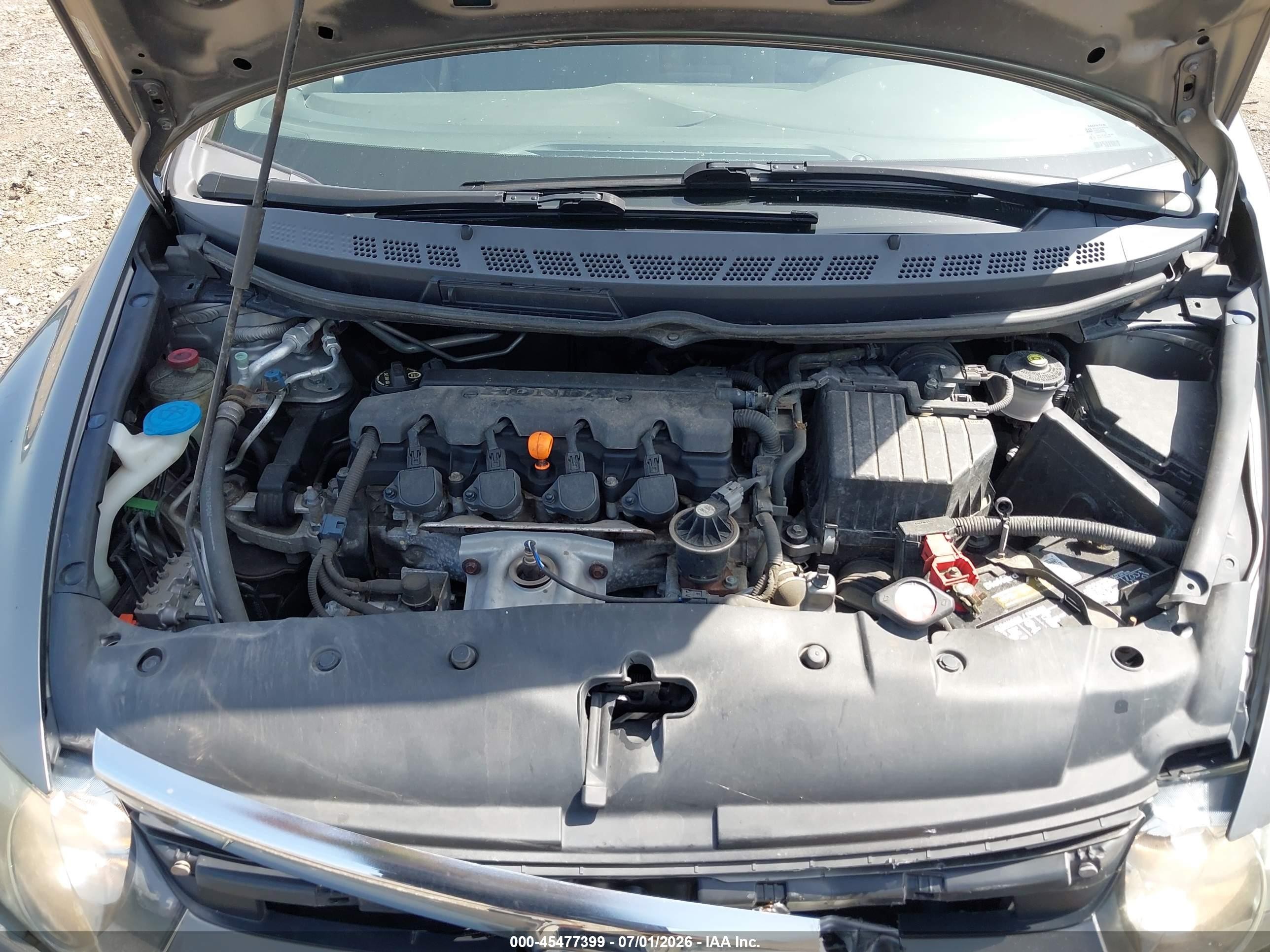 2006 Honda Civic Lx Gray vin: 1HGFA16536L052246
