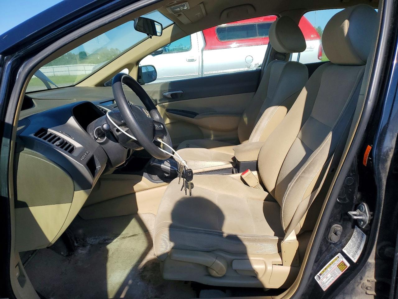 2006 Honda Civic Lx Black vin: 1HGFA16536L063439