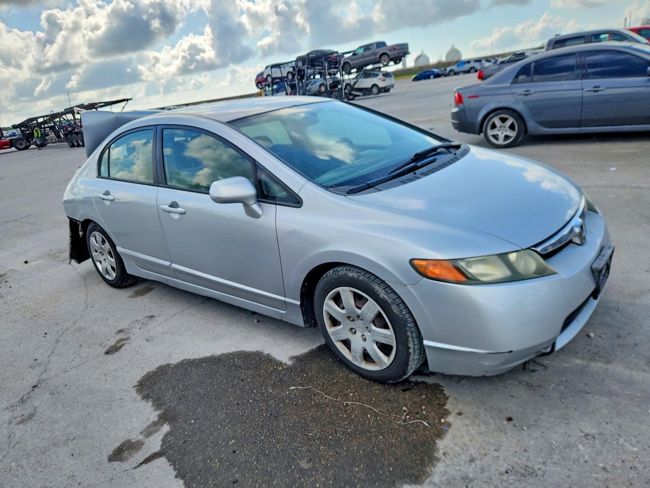 2006 Honda Civic Lx Silver vin: 1HGFA16536L063943