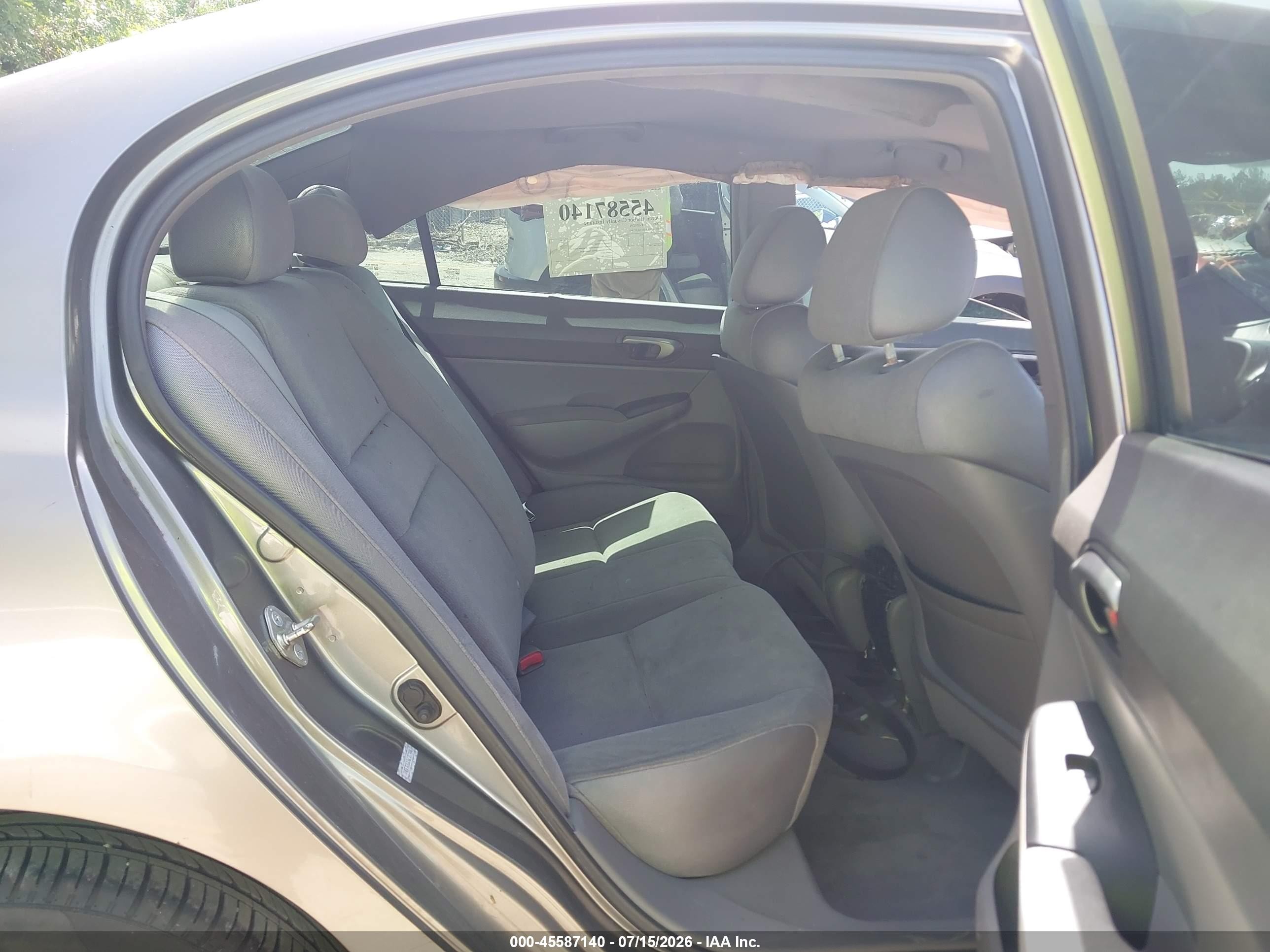 2006 Honda Civic Lx Tan vin: 1HGFA16536L077406
