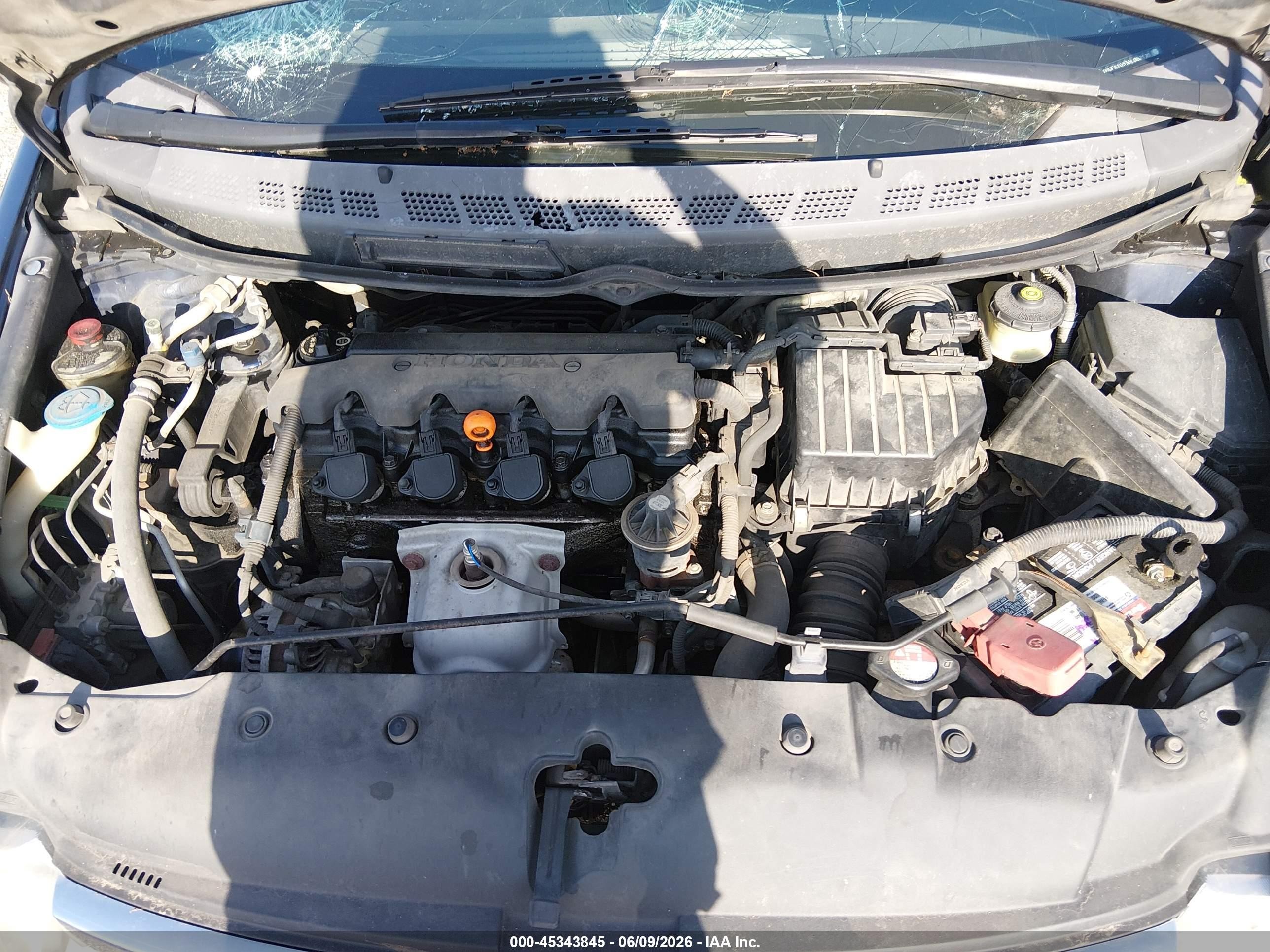 2006 Honda Civic Lx Синий vin: 1HGFA16536L082170
