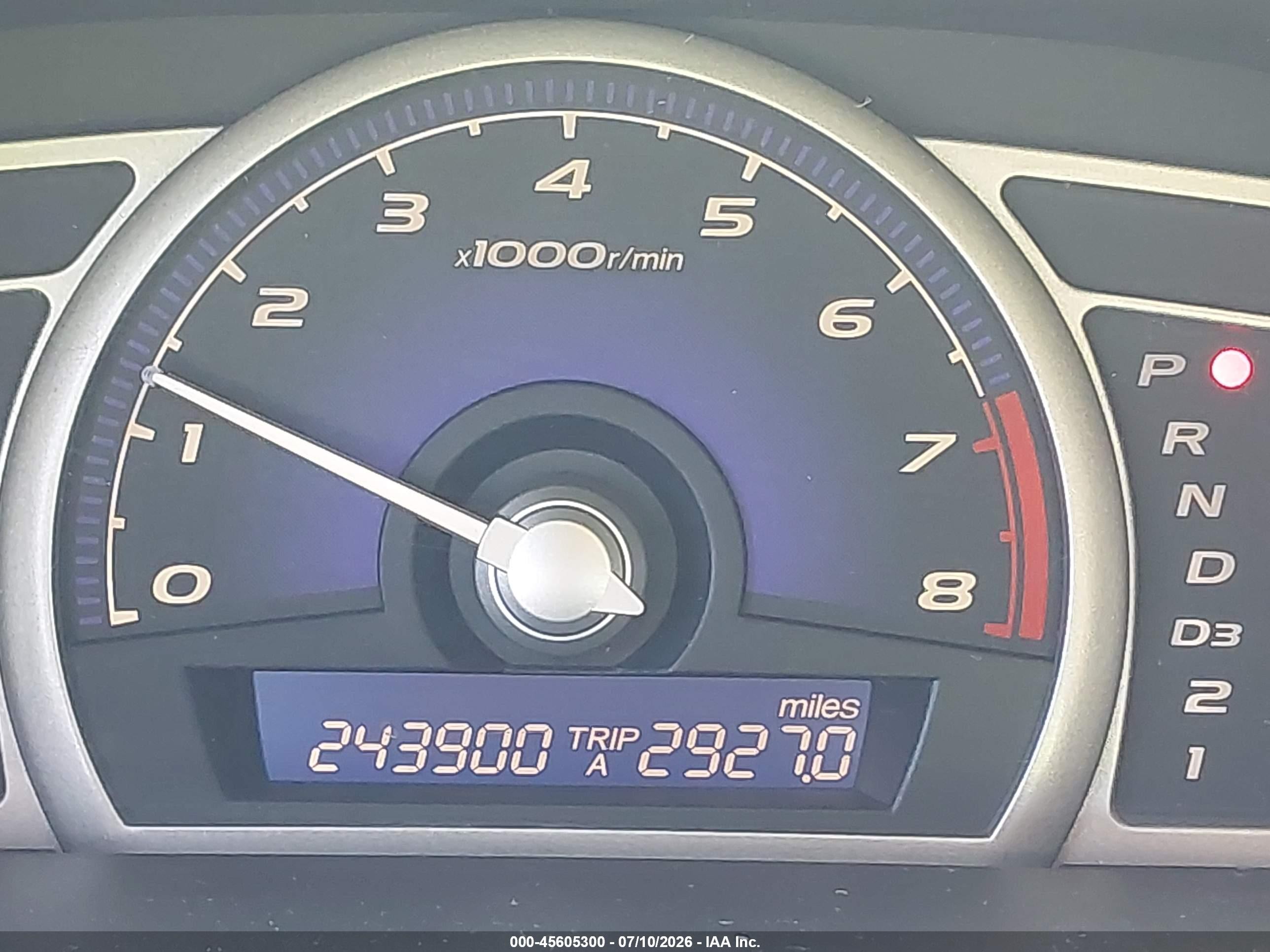 2006 Honda Civic Lx Blue vin: 1HGFA16536L094478