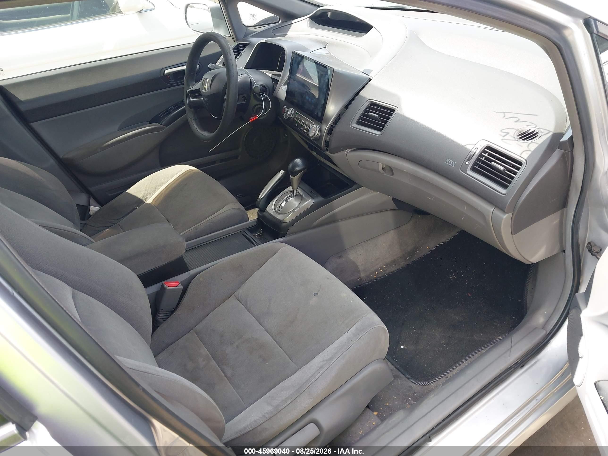 2006 Honda Civic Lx Silver vin: 1HGFA16536L100618