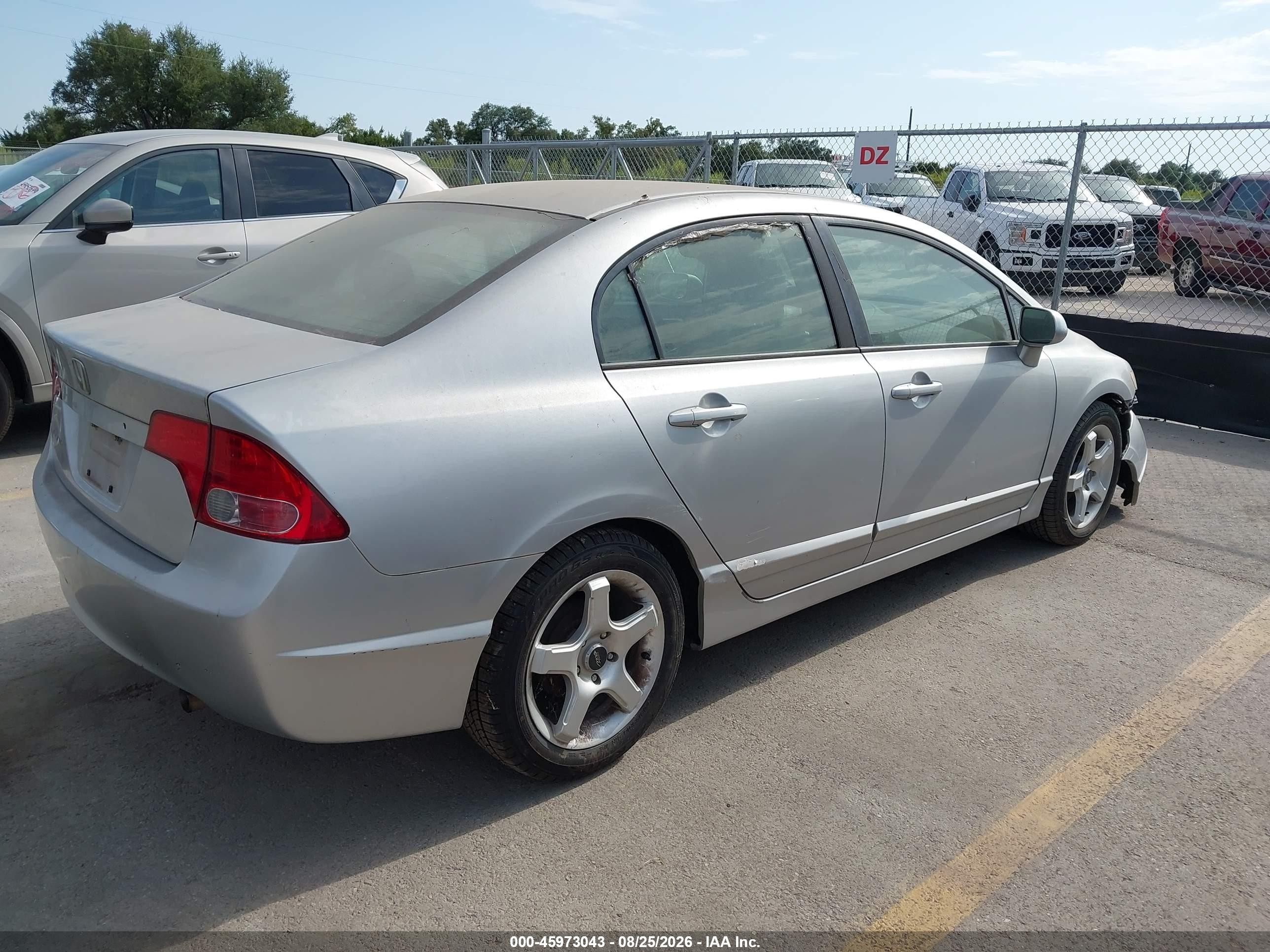2006 Honda Civic Lx Silver vin: 1HGFA16536L106581