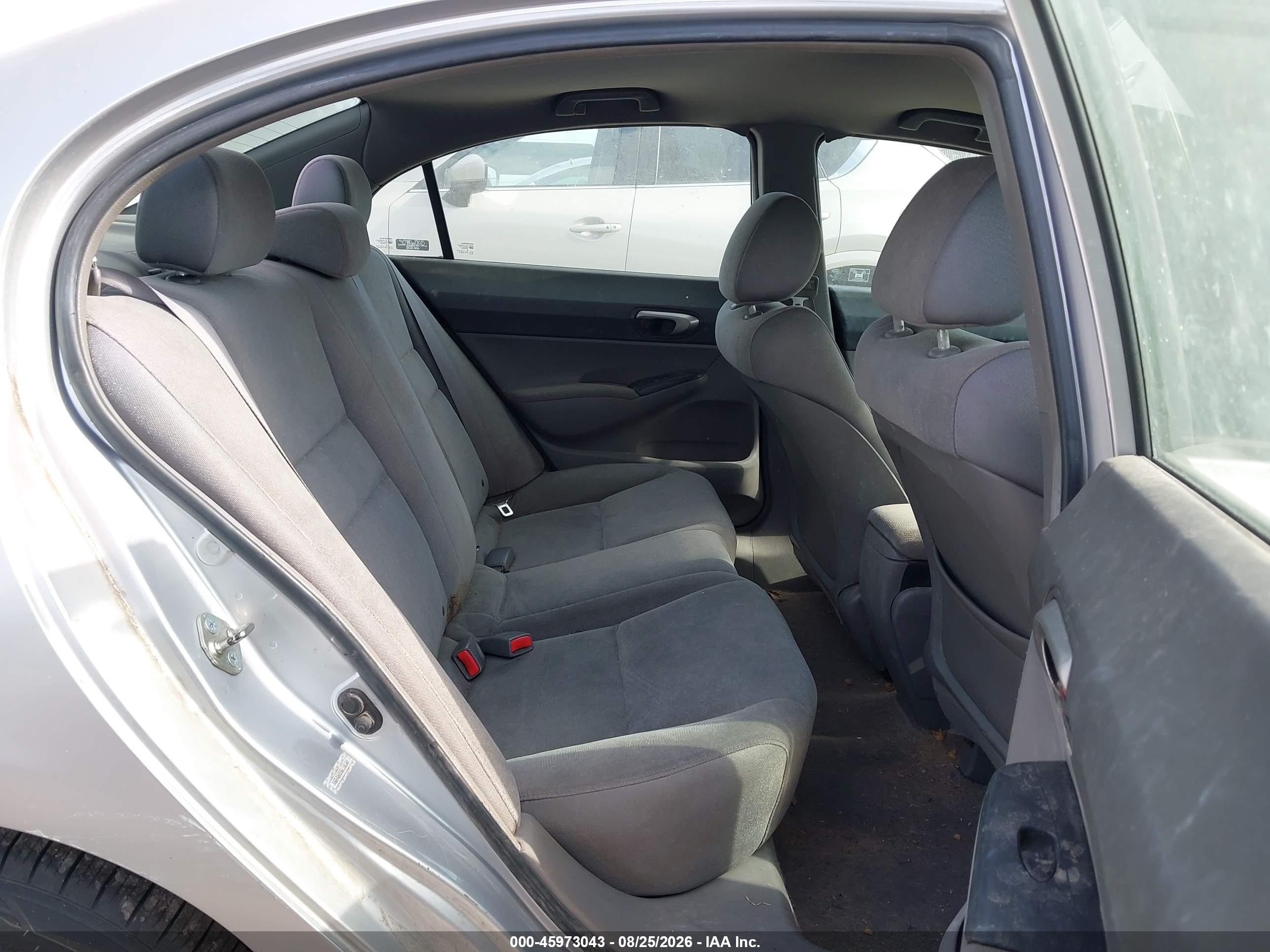 2006 Honda Civic Lx Silver vin: 1HGFA16536L106581