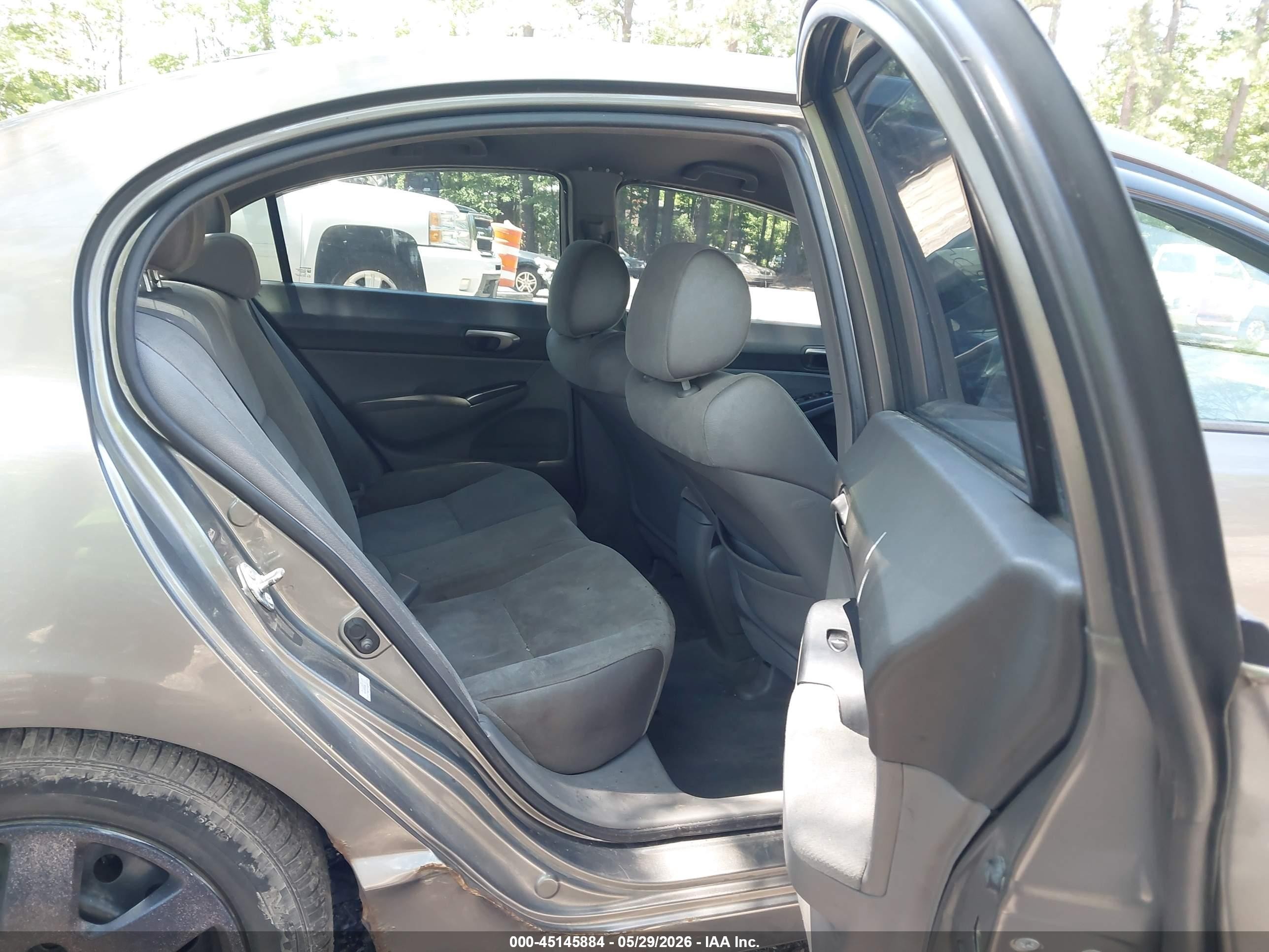 2006 Honda Civic Lx Gray vin: 1HGFA16536L133327