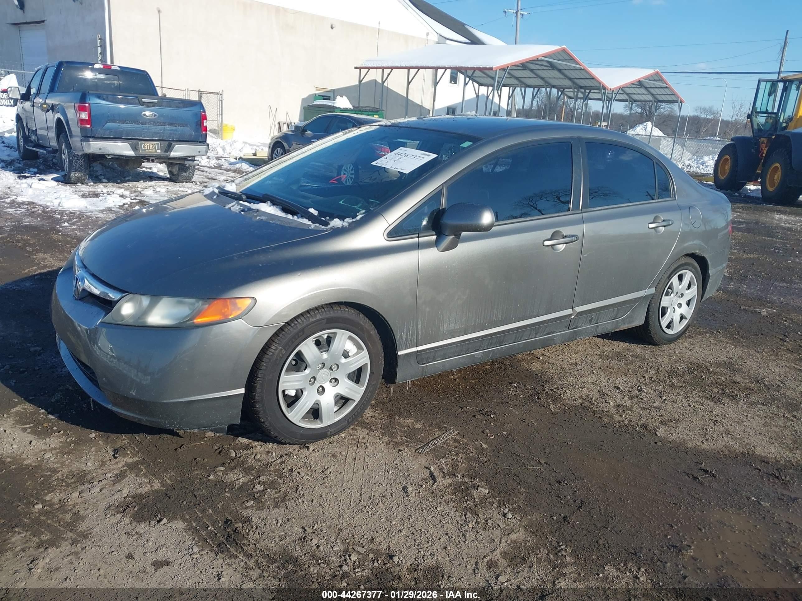 2006 Honda Civic Lx Brown vin: 1HGFA16536L142397