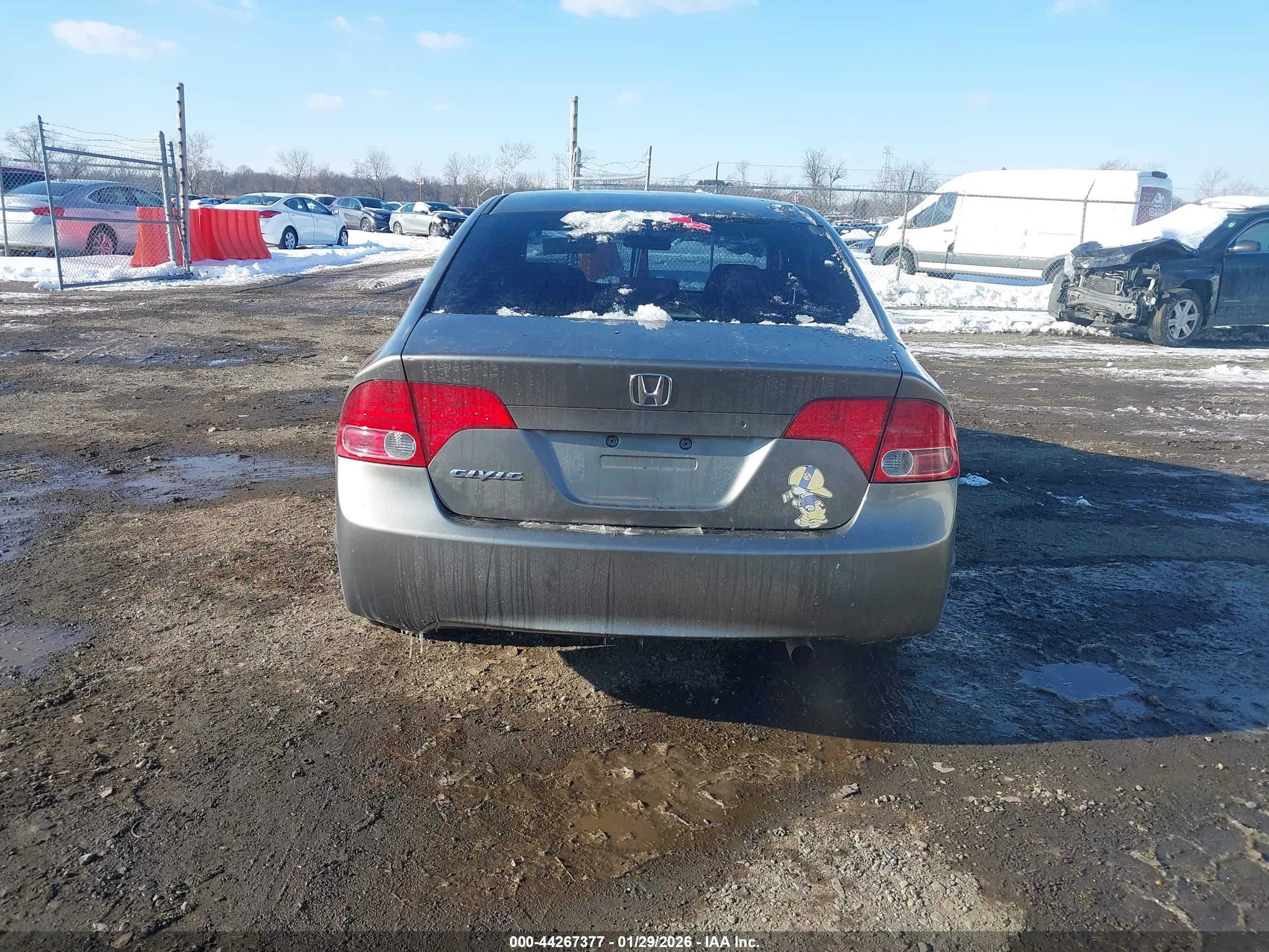 2006 Honda Civic Lx Brown vin: 1HGFA16536L142397