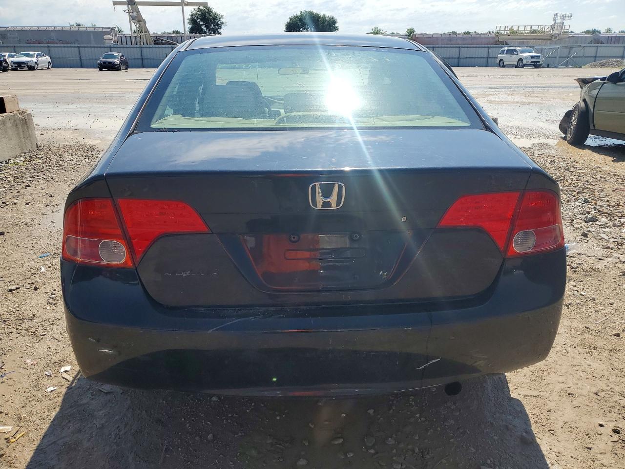 2006 Honda Civic Lx Black vin: 1HGFA16536L148118