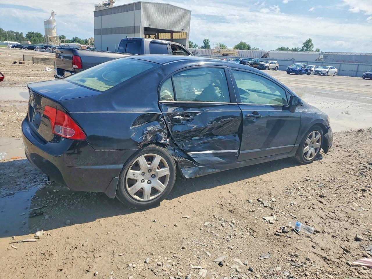 2006 Honda Civic Lx Black vin: 1HGFA16536L148118