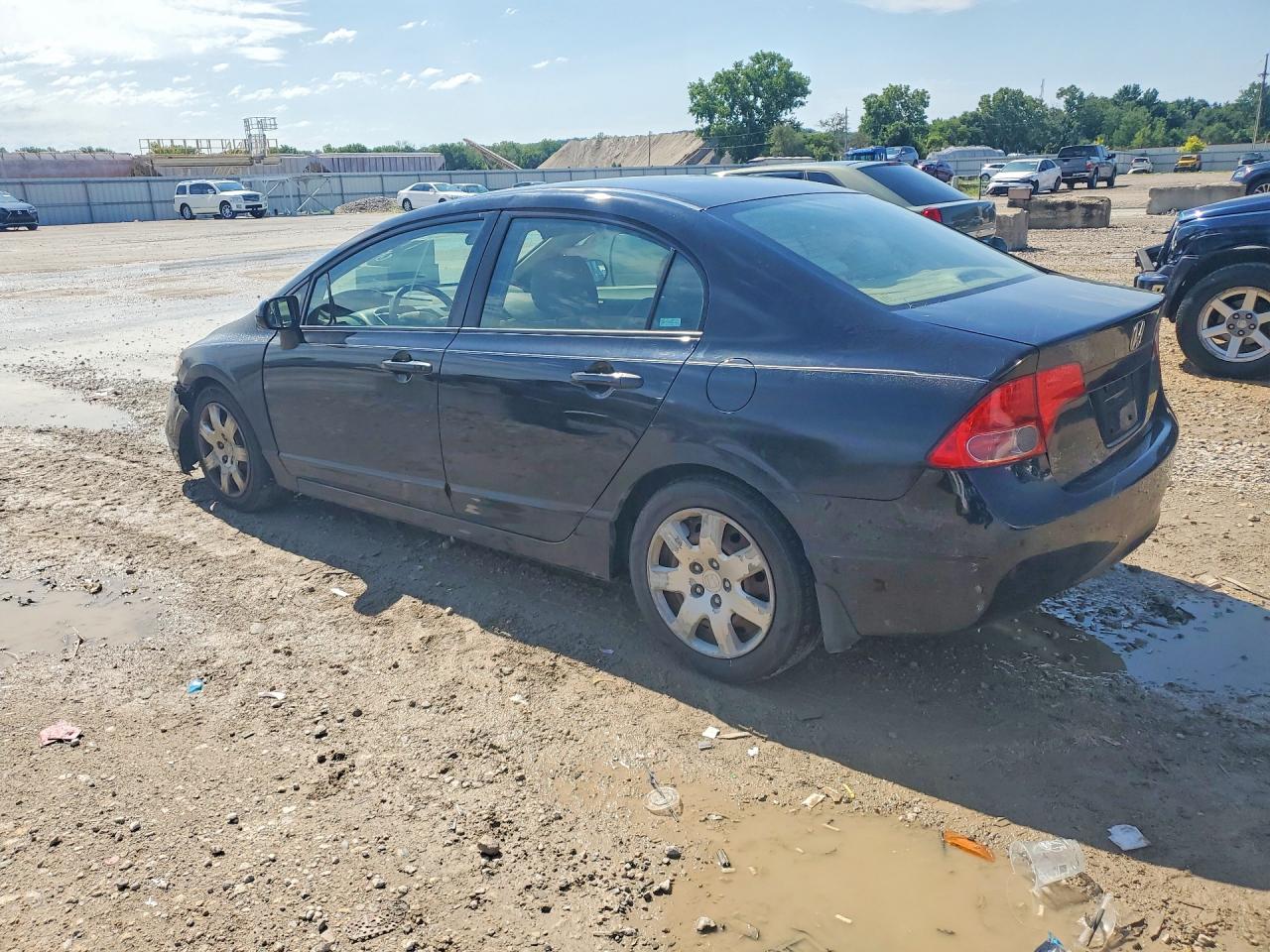 2006 Honda Civic Lx Black vin: 1HGFA16536L148118