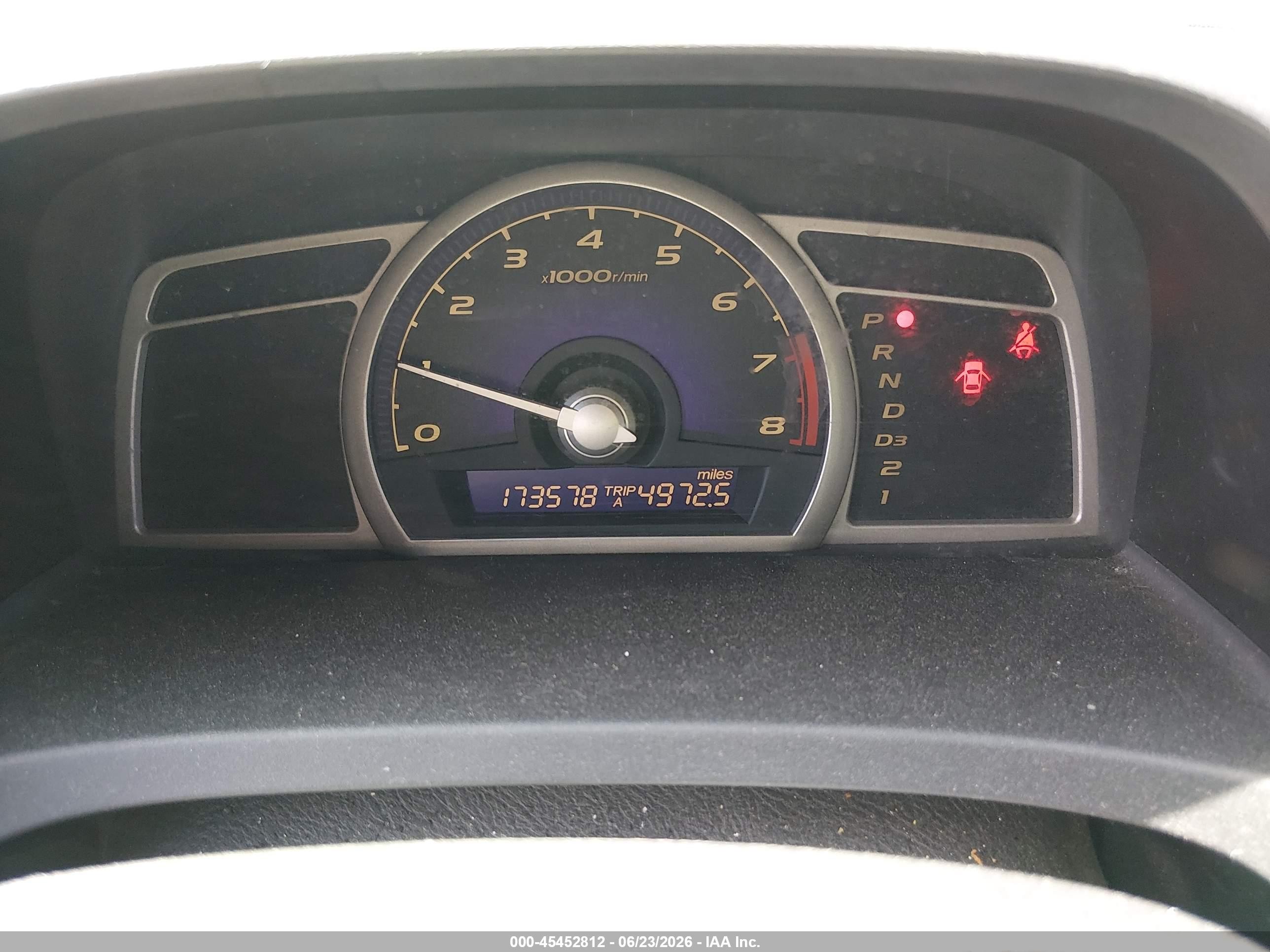 2006 Honda Civic Lx Gray vin: 1HGFA16536L153867