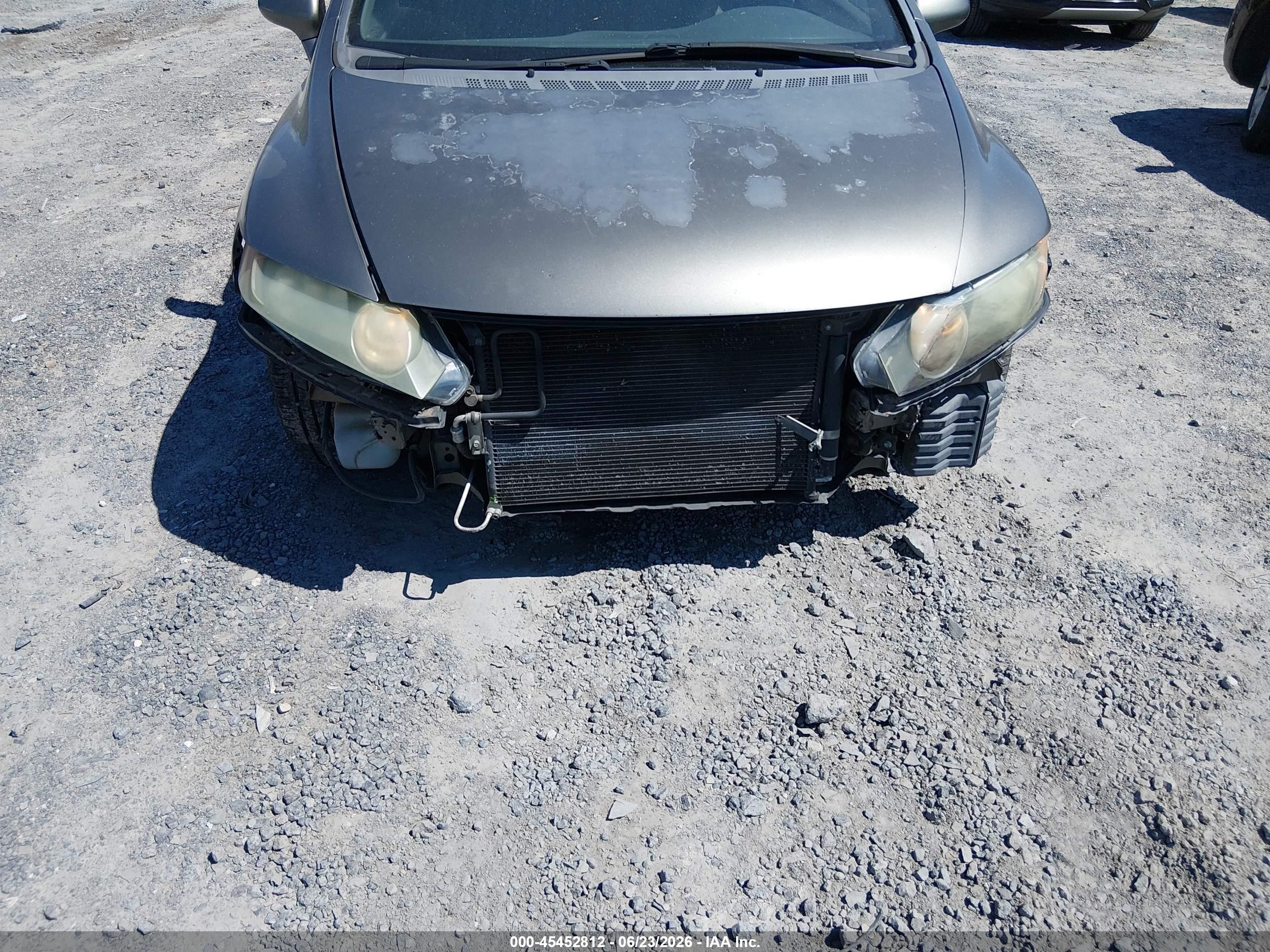 2006 Honda Civic Lx Gray vin: 1HGFA16536L153867