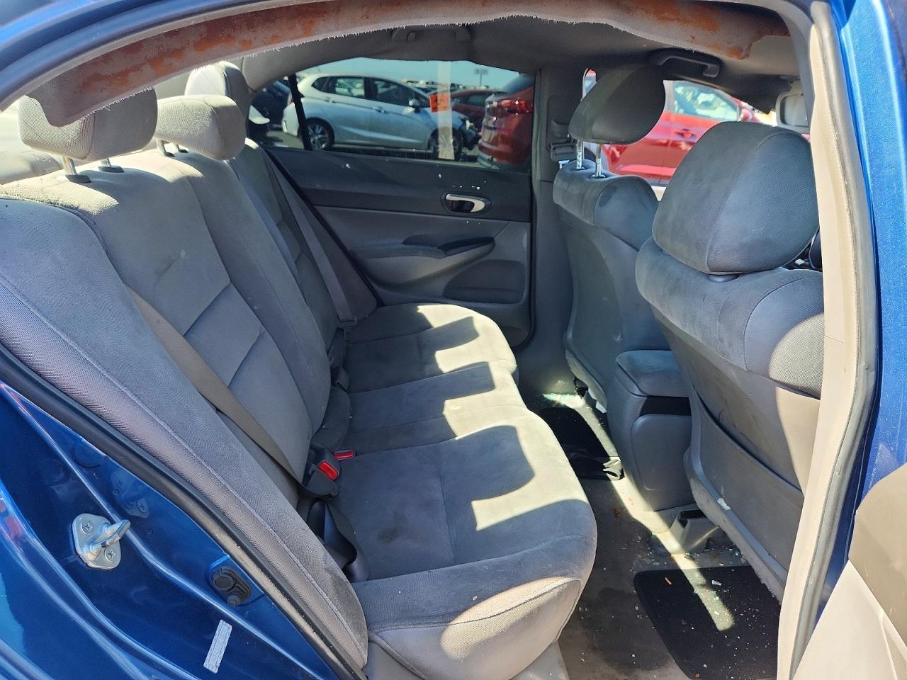 2007 Honda Civic Lx Blue vin: 1HGFA16537L003792