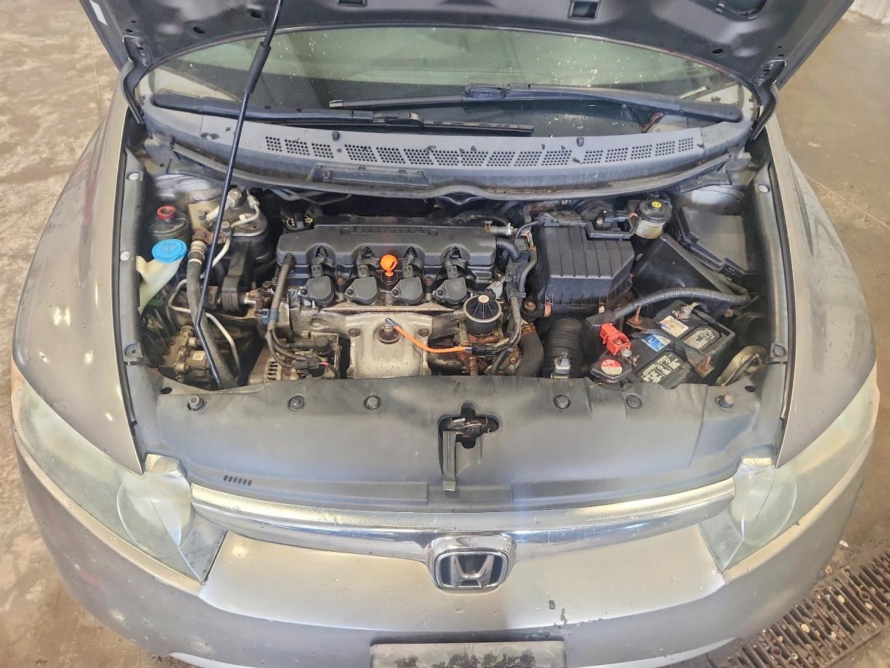 2007 Honda Civic Lx Gray vin: 1HGFA16537L040468
