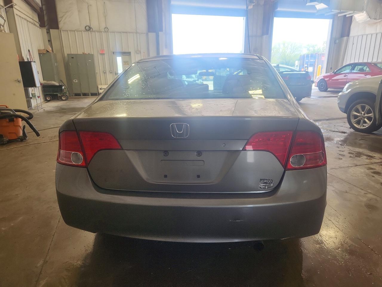 2007 Honda Civic Lx Gray vin: 1HGFA16537L040468