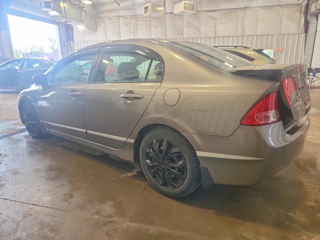 2007 Honda Civic Lx Gray vin: 1HGFA16537L040468