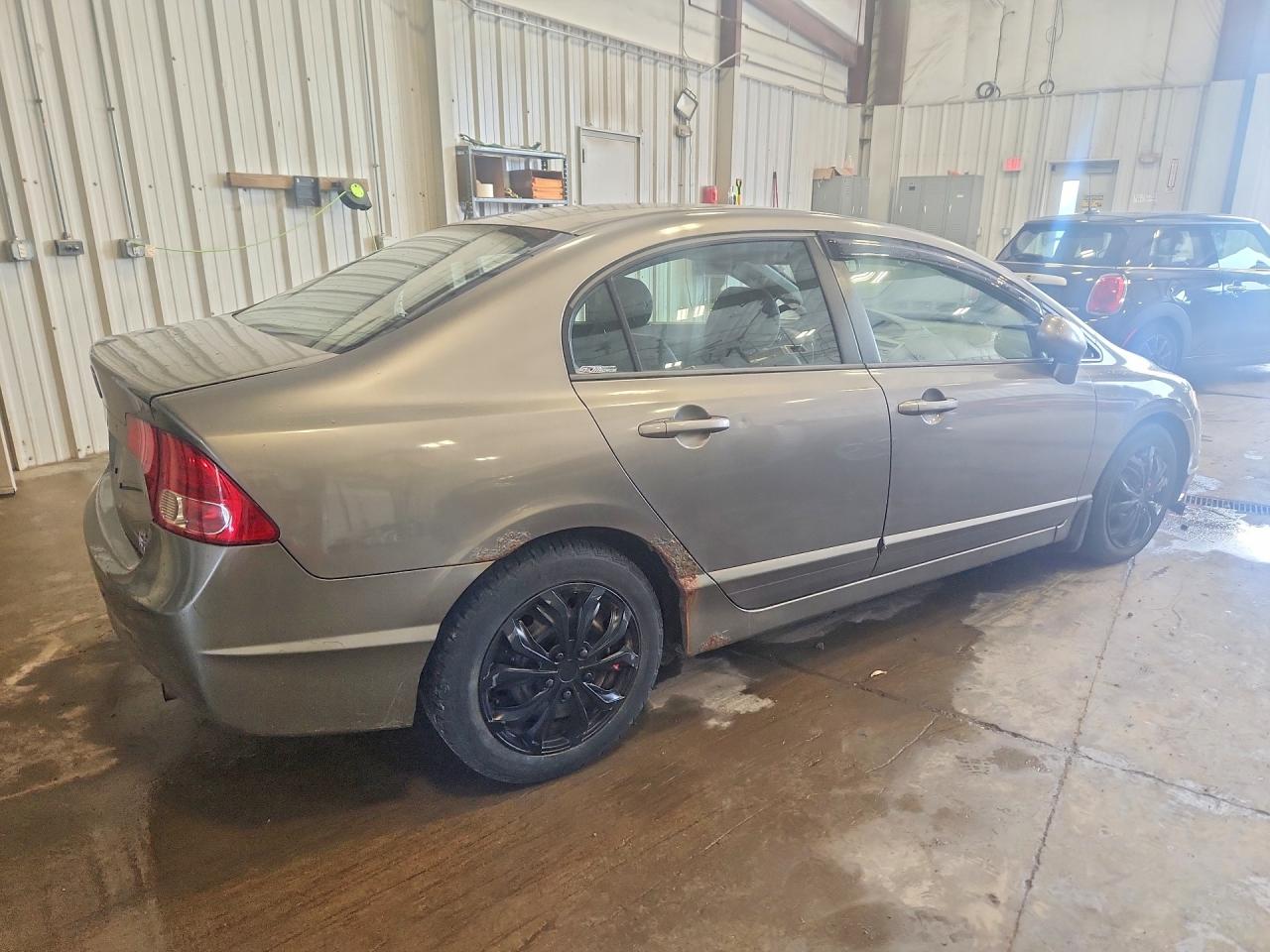 2007 Honda Civic Lx Gray vin: 1HGFA16537L040468