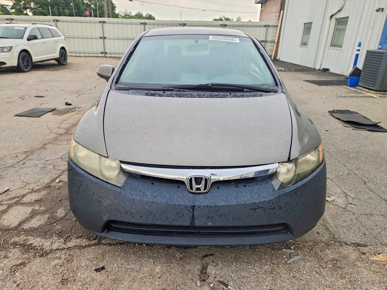 2007 Honda Civic Lx Brown vin: 1HGFA16537L046500