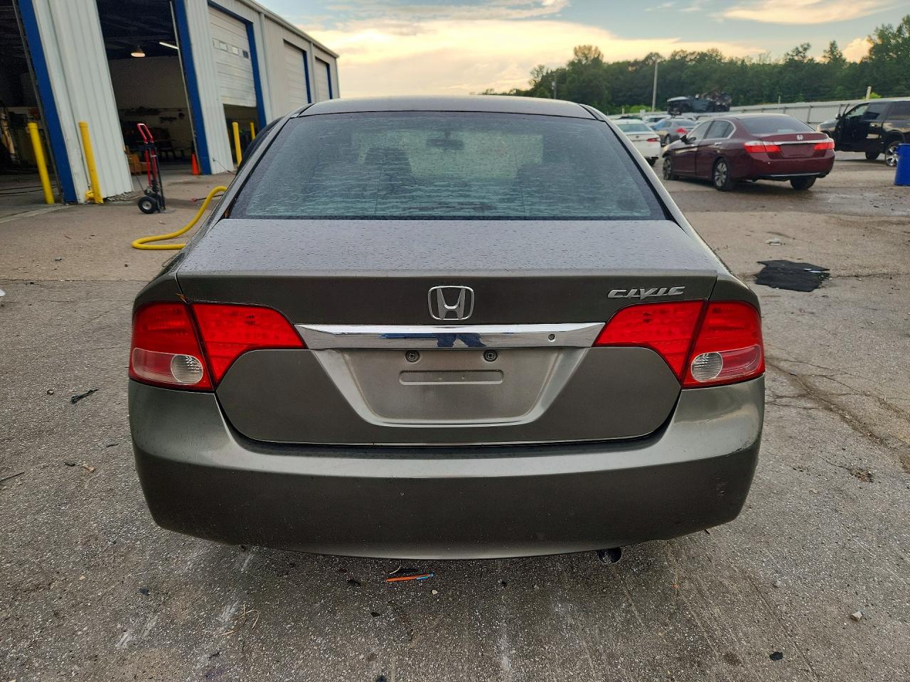 2007 Honda Civic Lx Brown vin: 1HGFA16537L046500
