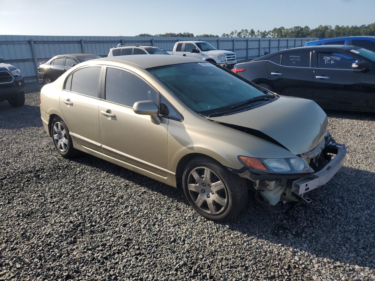2007 Honda Civic Lx Gold vin: 1HGFA16537L049557