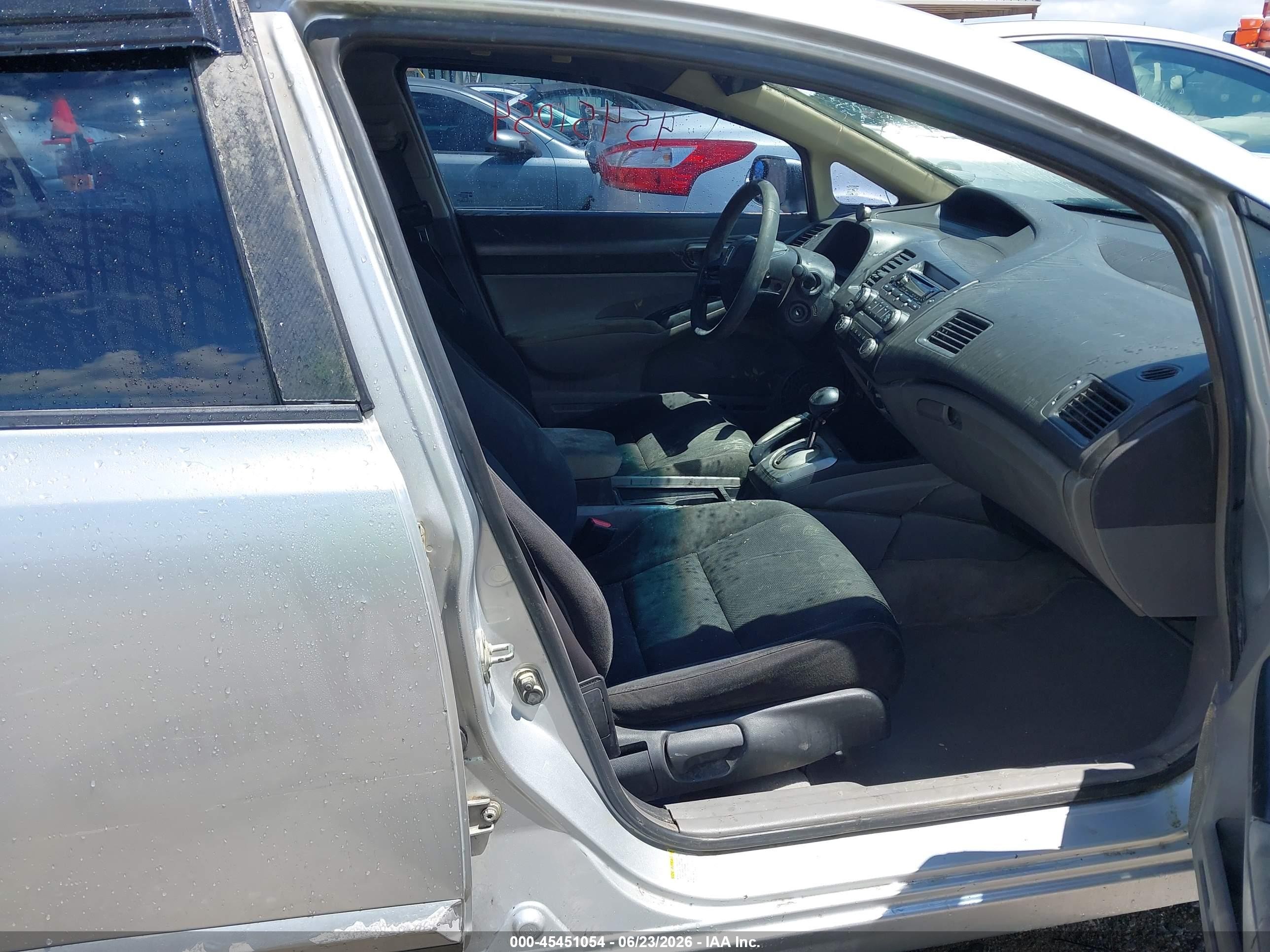 2007 Honda Civic Lx Silver vin: 1HGFA16537L053348