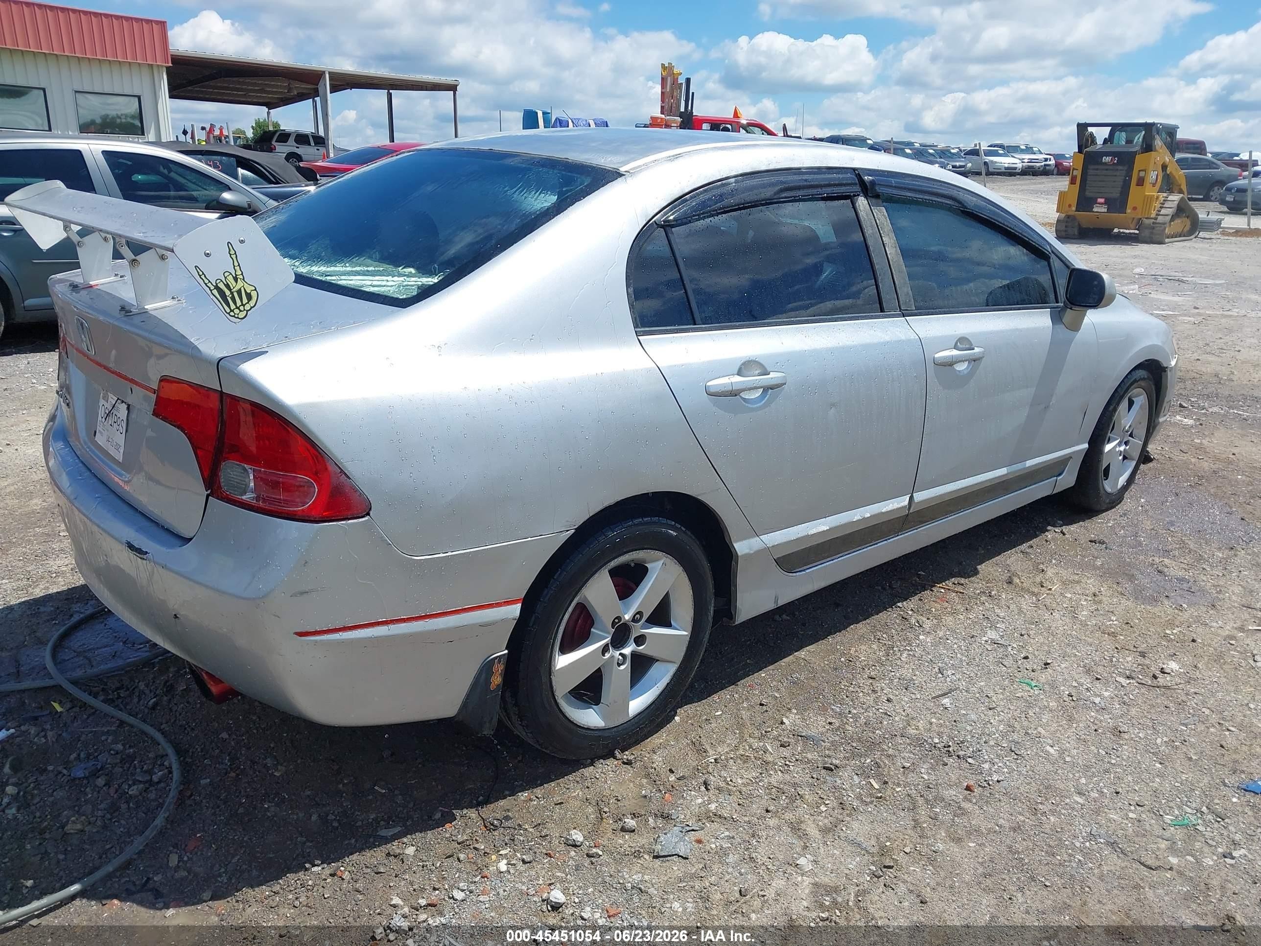 2007 Honda Civic Lx Silver vin: 1HGFA16537L053348