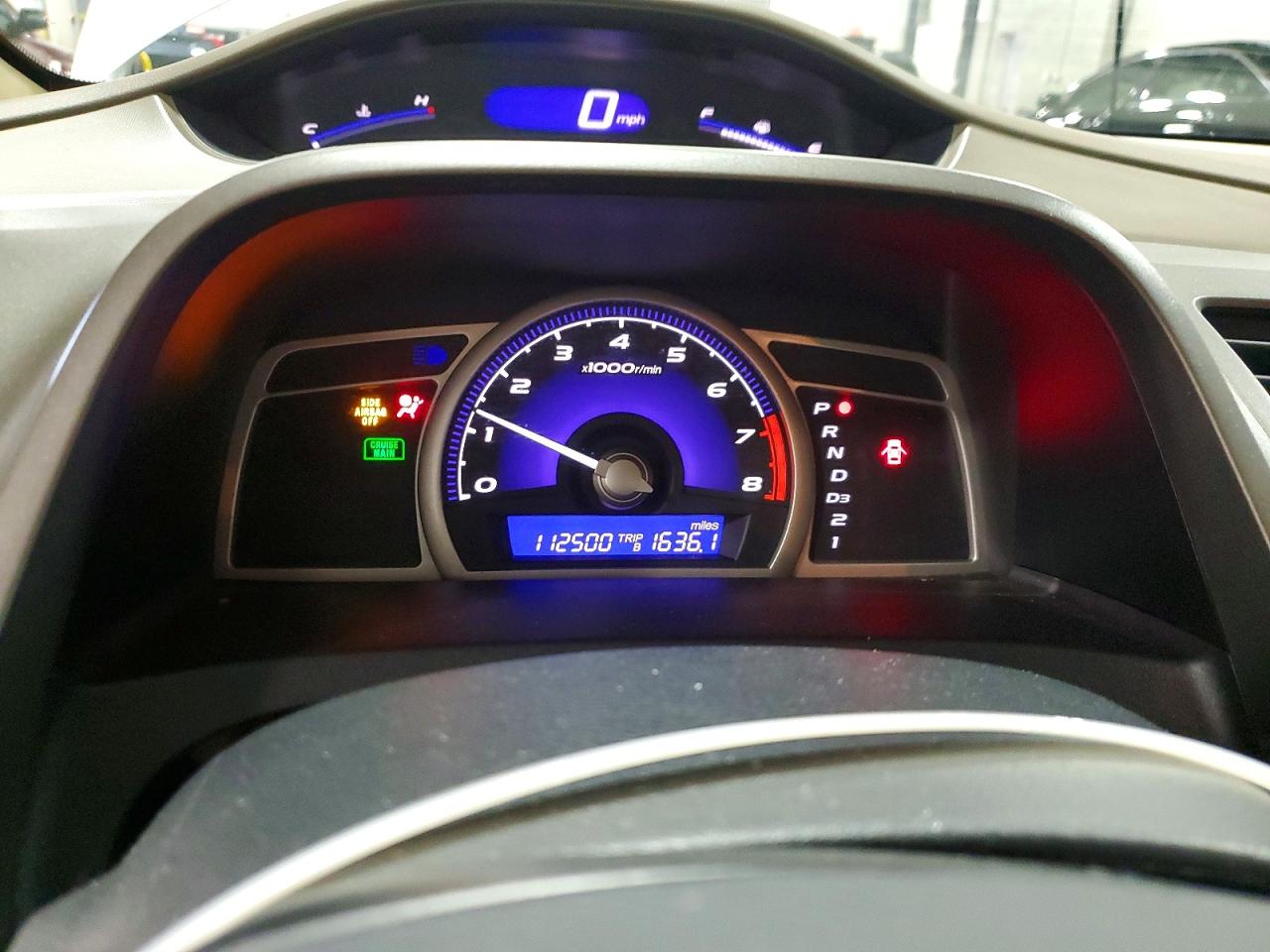 2007 Honda Civic Lx White vin: 1HGFA16537L124547