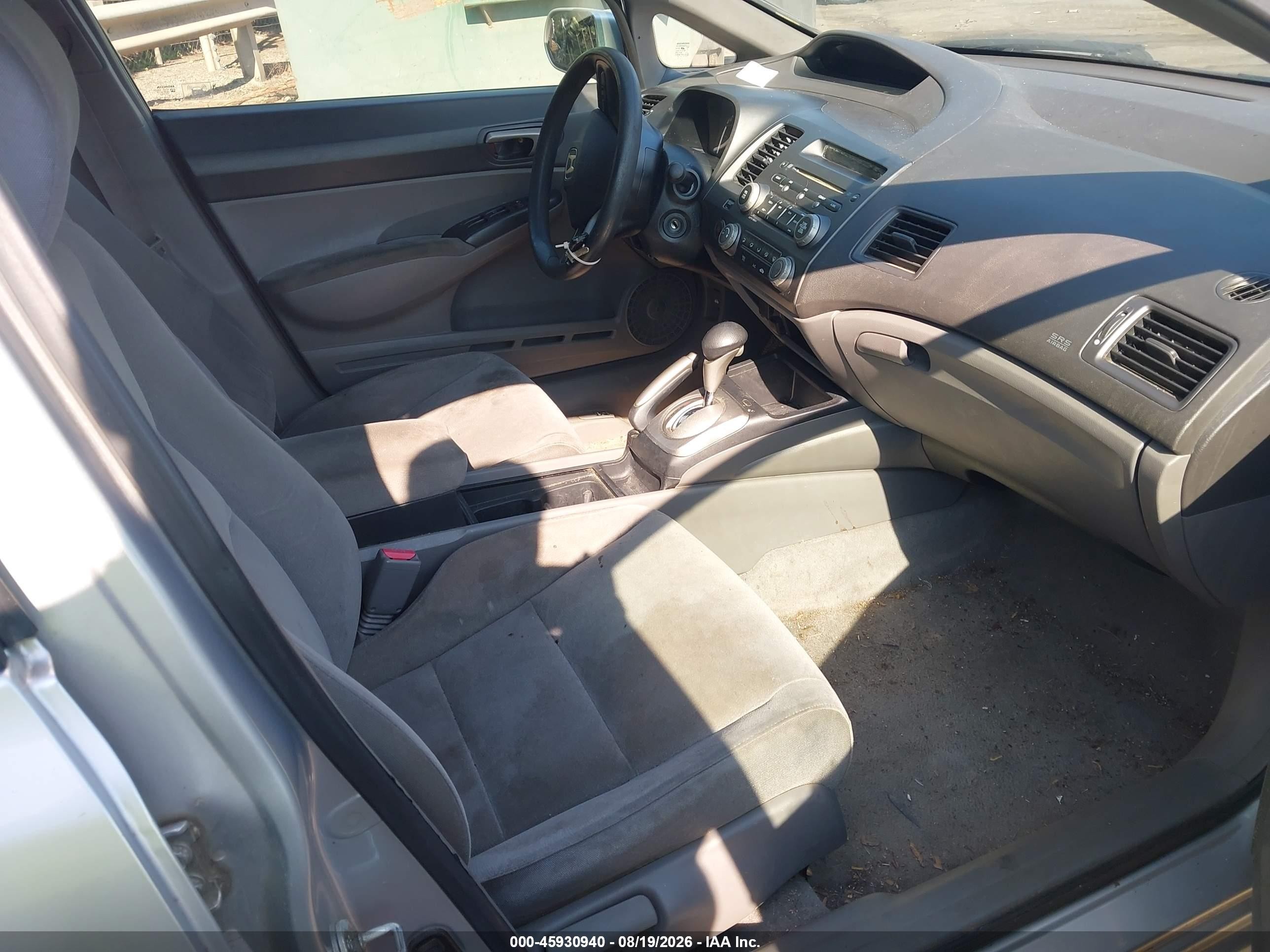 2007 Honda Civic Lx Silver vin: 1HGFA16537L137511