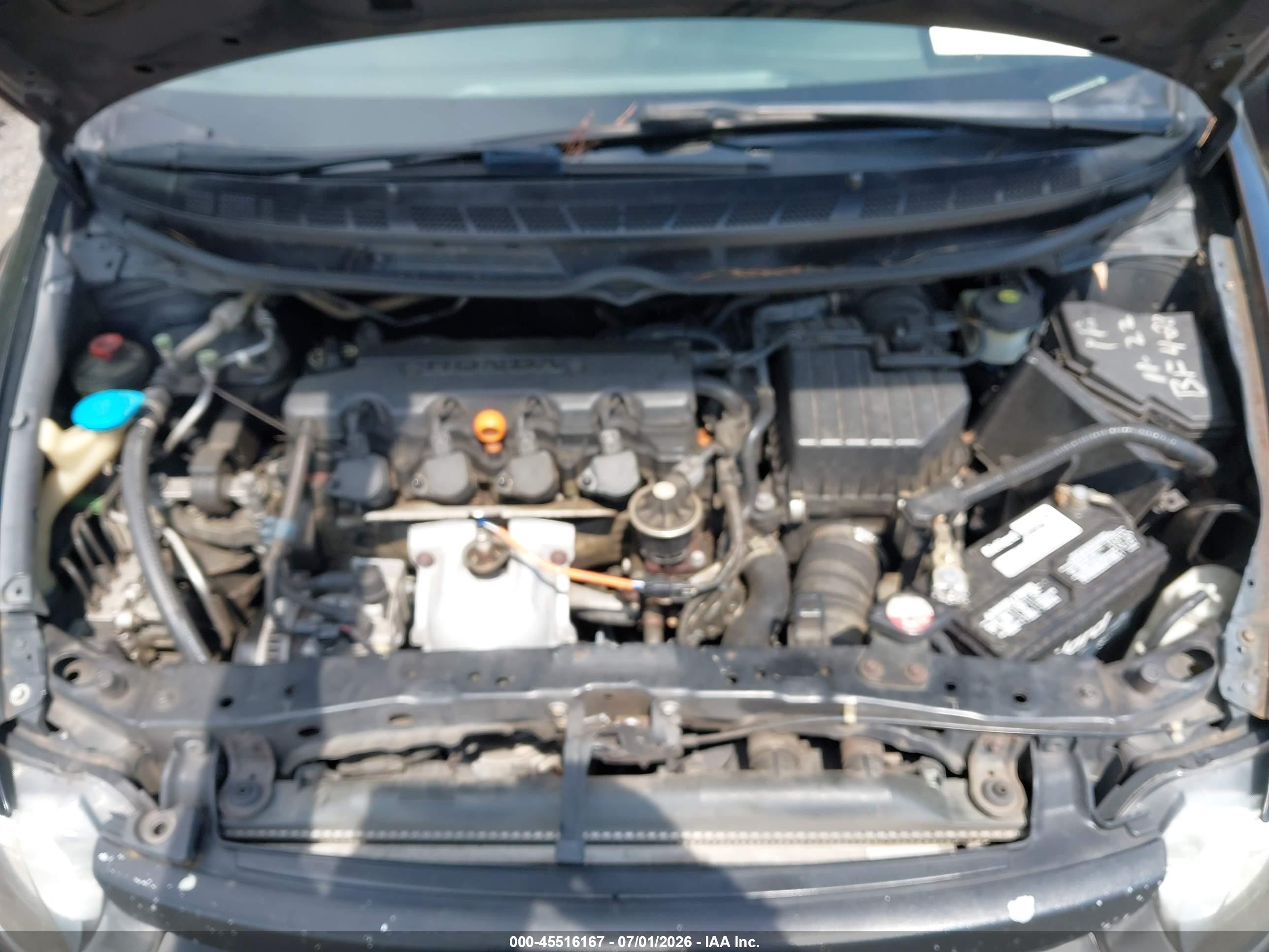 2008 Honda Civic Lx Black vin: 1HGFA16538L052282