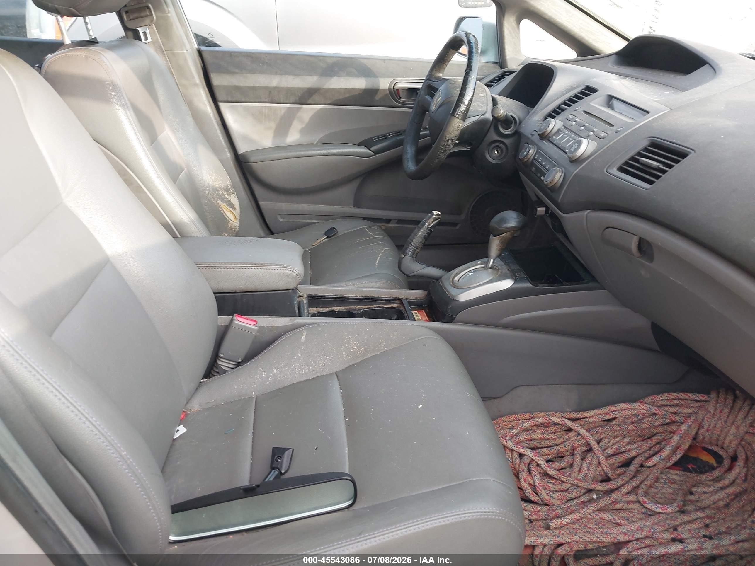 2008 Honda Civic Lx Серебряный vin: 1HGFA16538L053139
