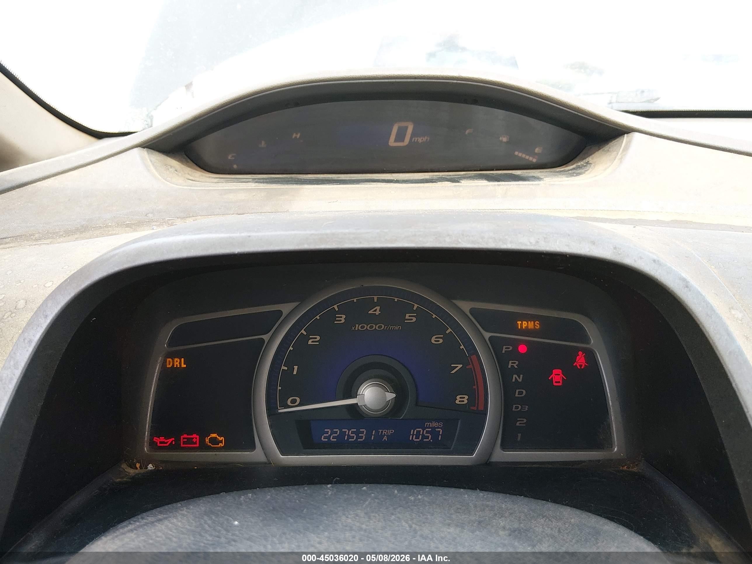 2009 Honda Civic Lx Черный vin: 1HGFA16539L016464
