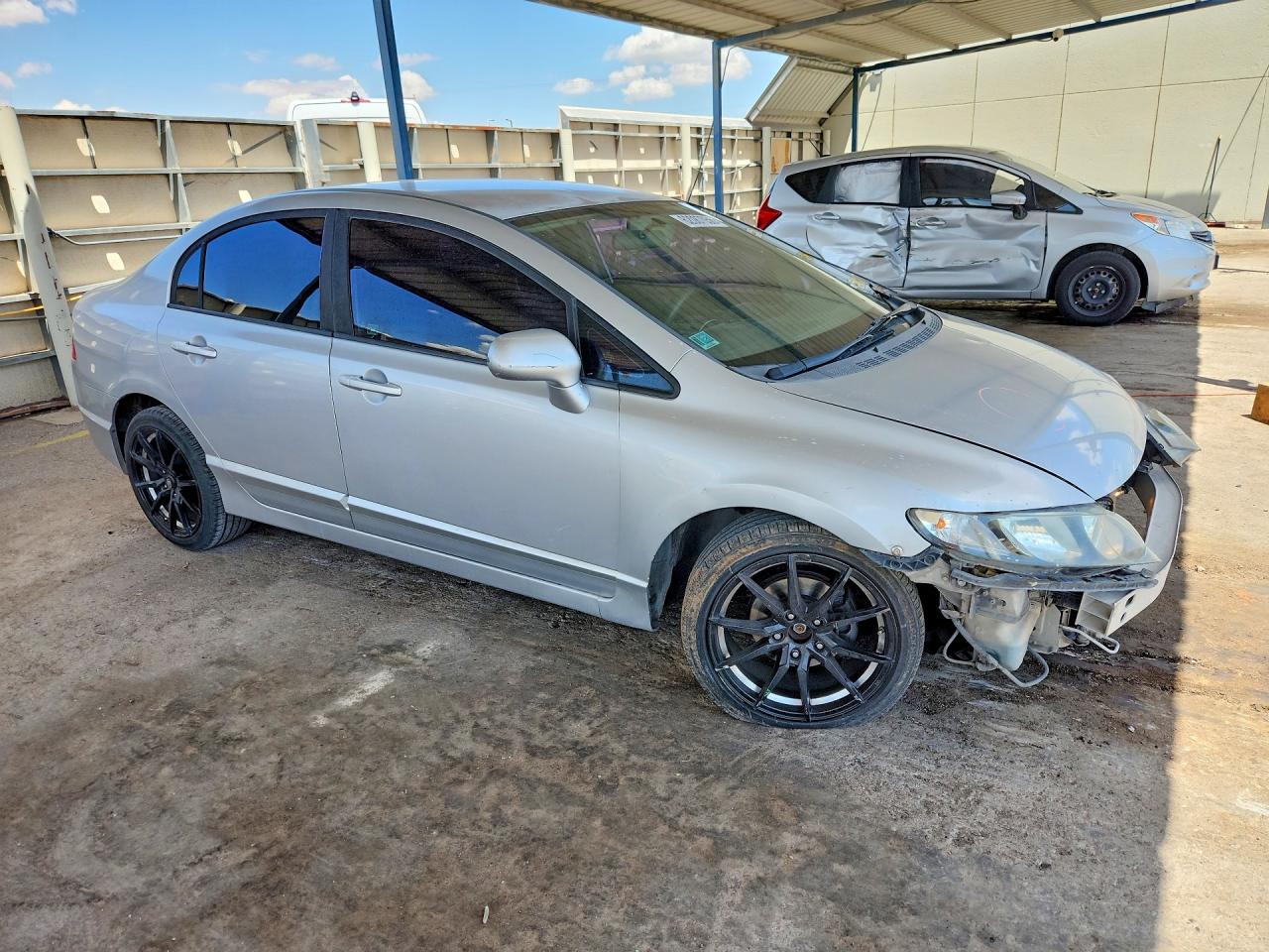 2009 Honda Civic Lx Silver vin: 1HGFA16539L017033