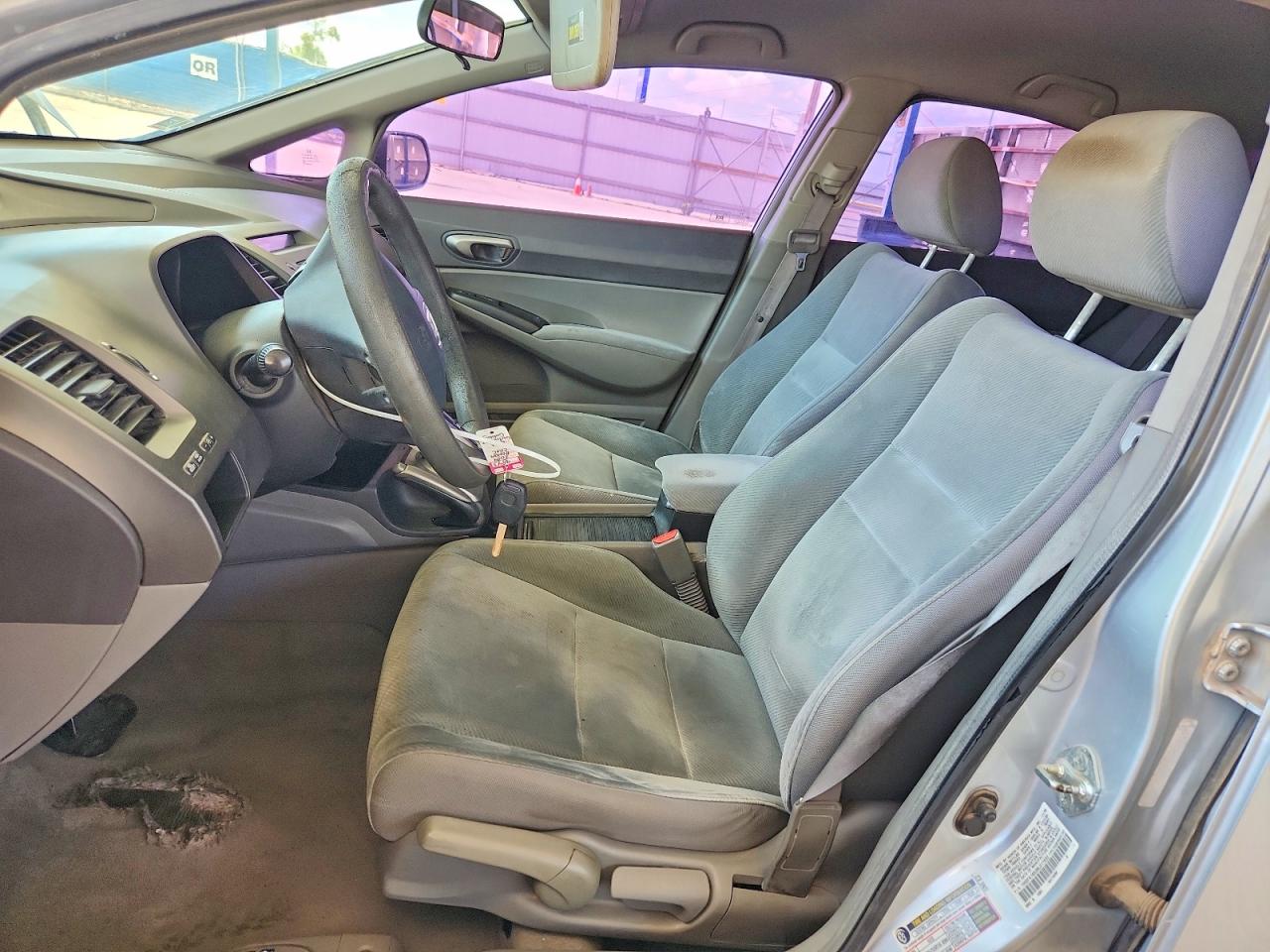 2009 Honda Civic Lx Silver vin: 1HGFA16539L017033