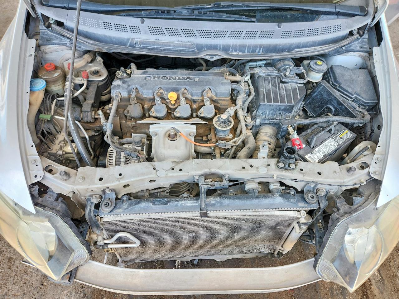 2009 Honda Civic Lx Silver vin: 1HGFA16539L017033