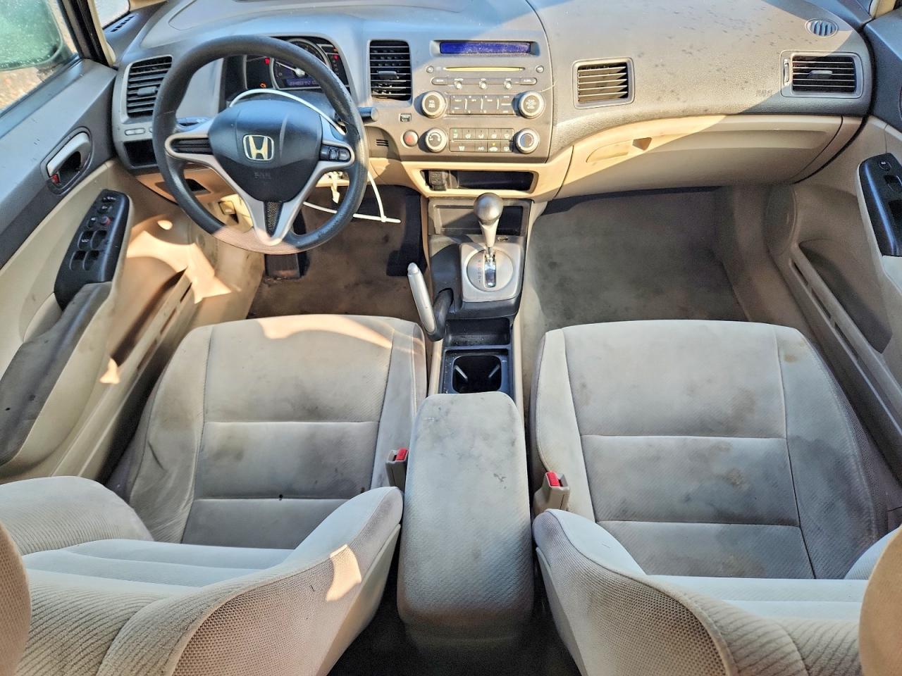 2009 Honda Civic Lx Tan vin: 1HGFA16539L026718