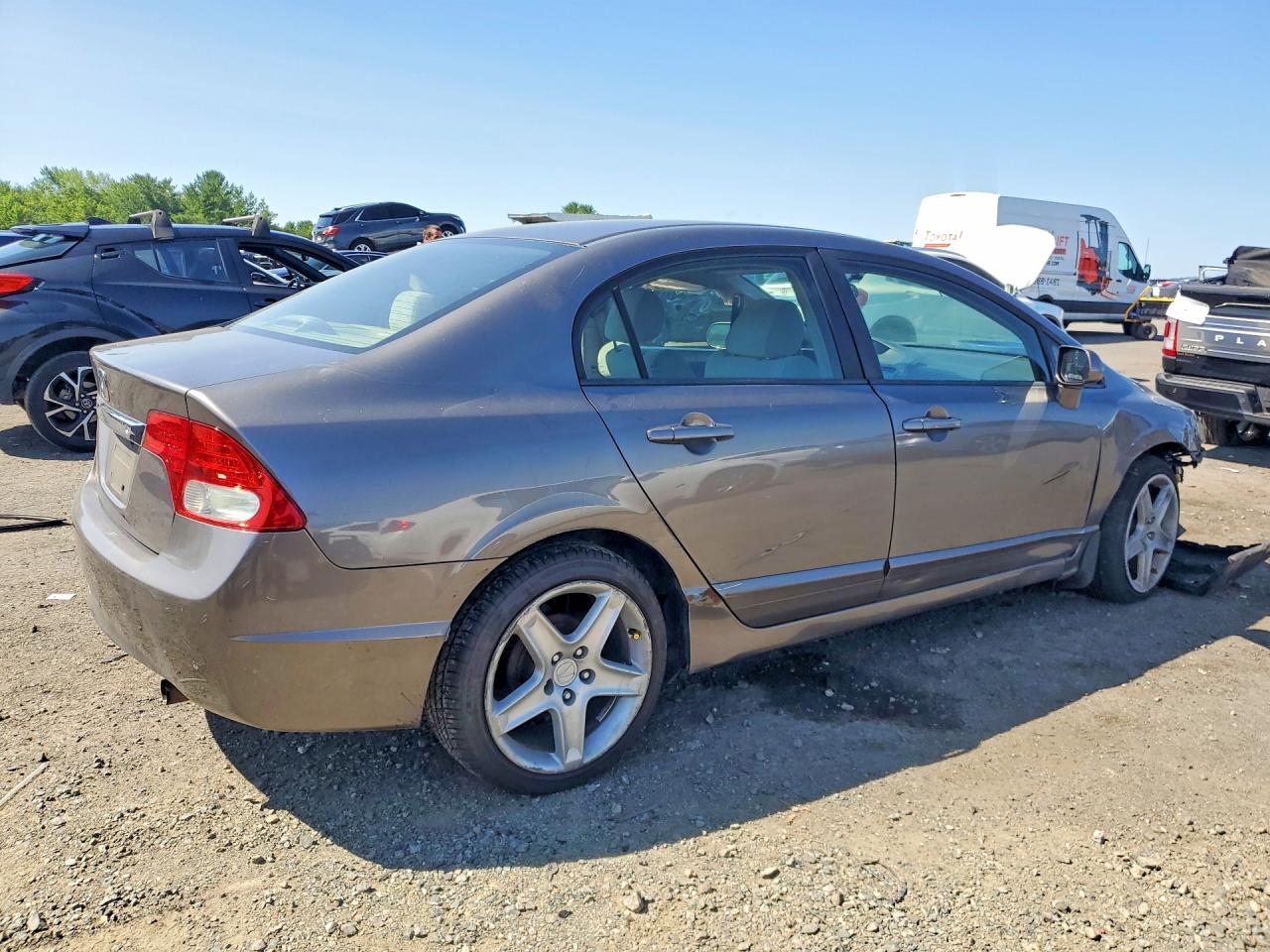 2009 Honda Civic Lx Tan vin: 1HGFA16539L026718