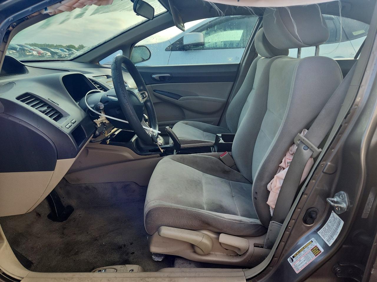 2009 Honda Civic Lx Tan vin: 1HGFA16539L026718