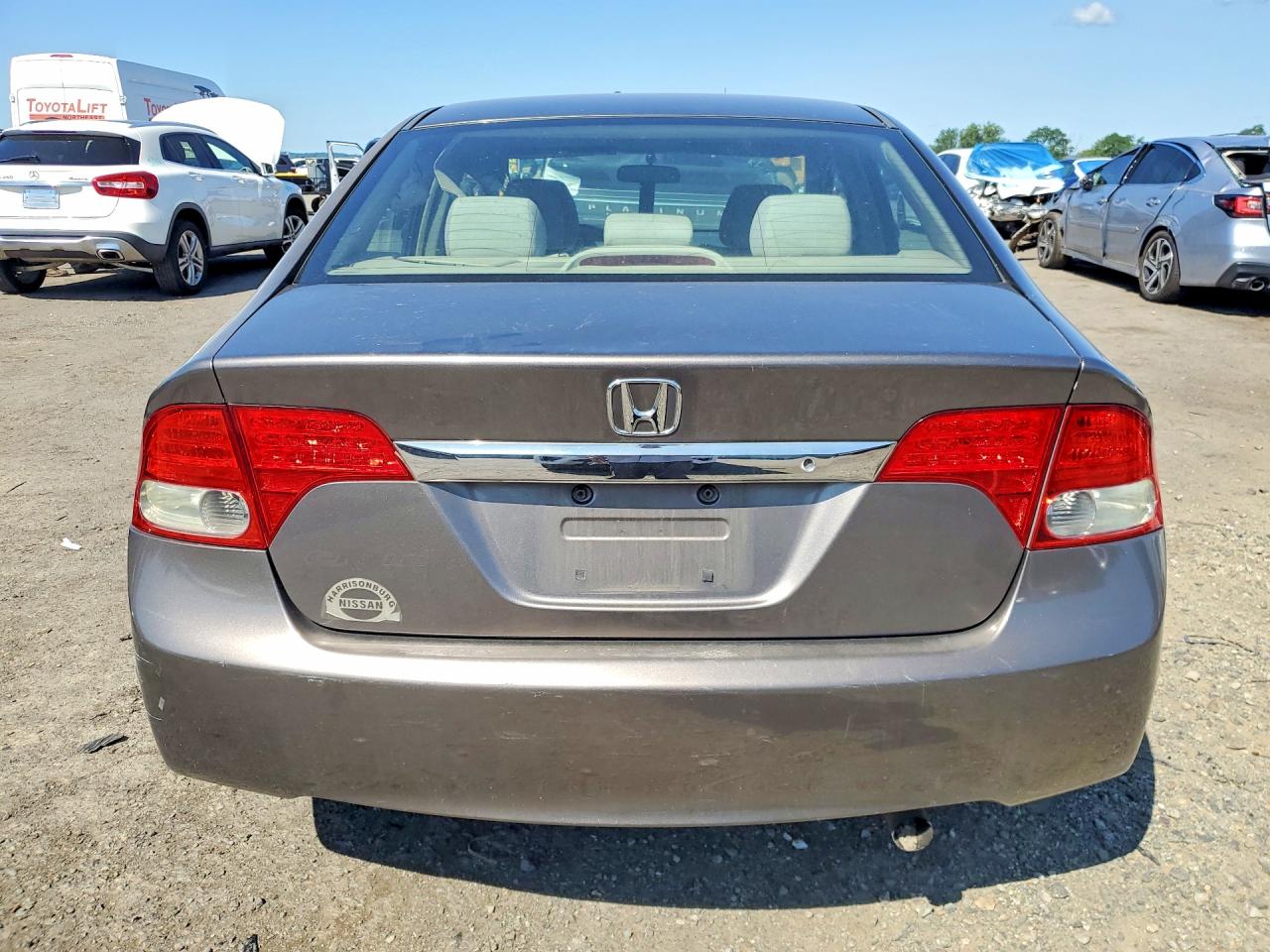 2009 Honda Civic Lx Tan vin: 1HGFA16539L026718